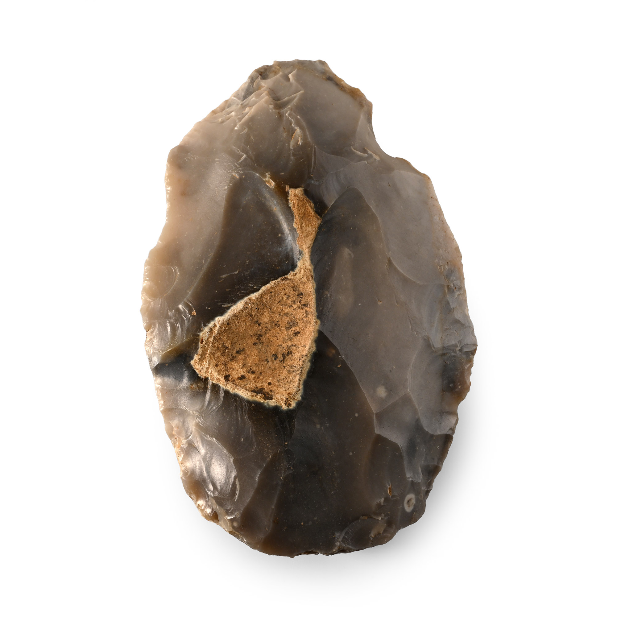 Very Large French Stone Age 'Mousterian' Levallois Flint Knife