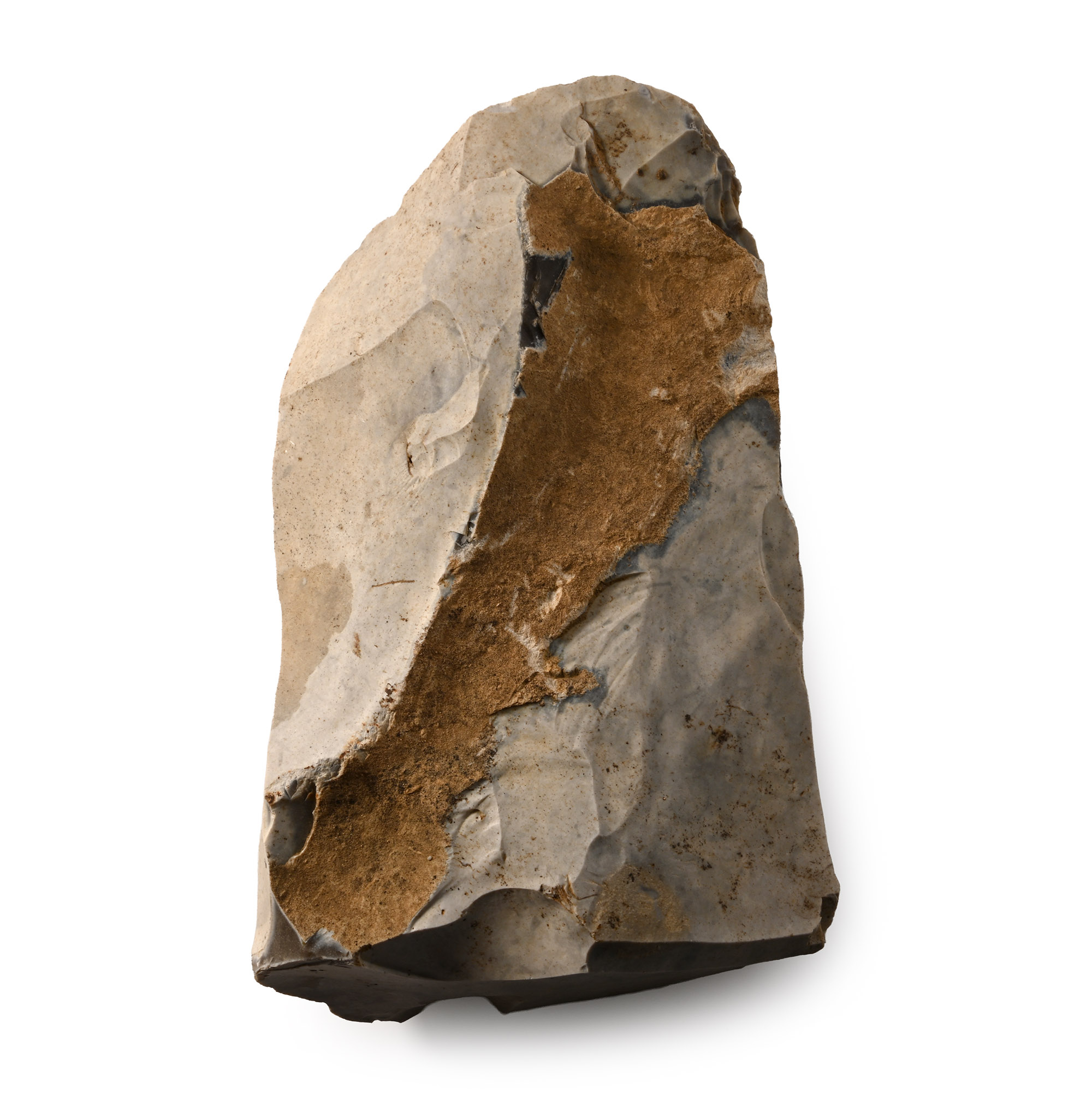 Large Belgian Stone Age Wide Flint Core
