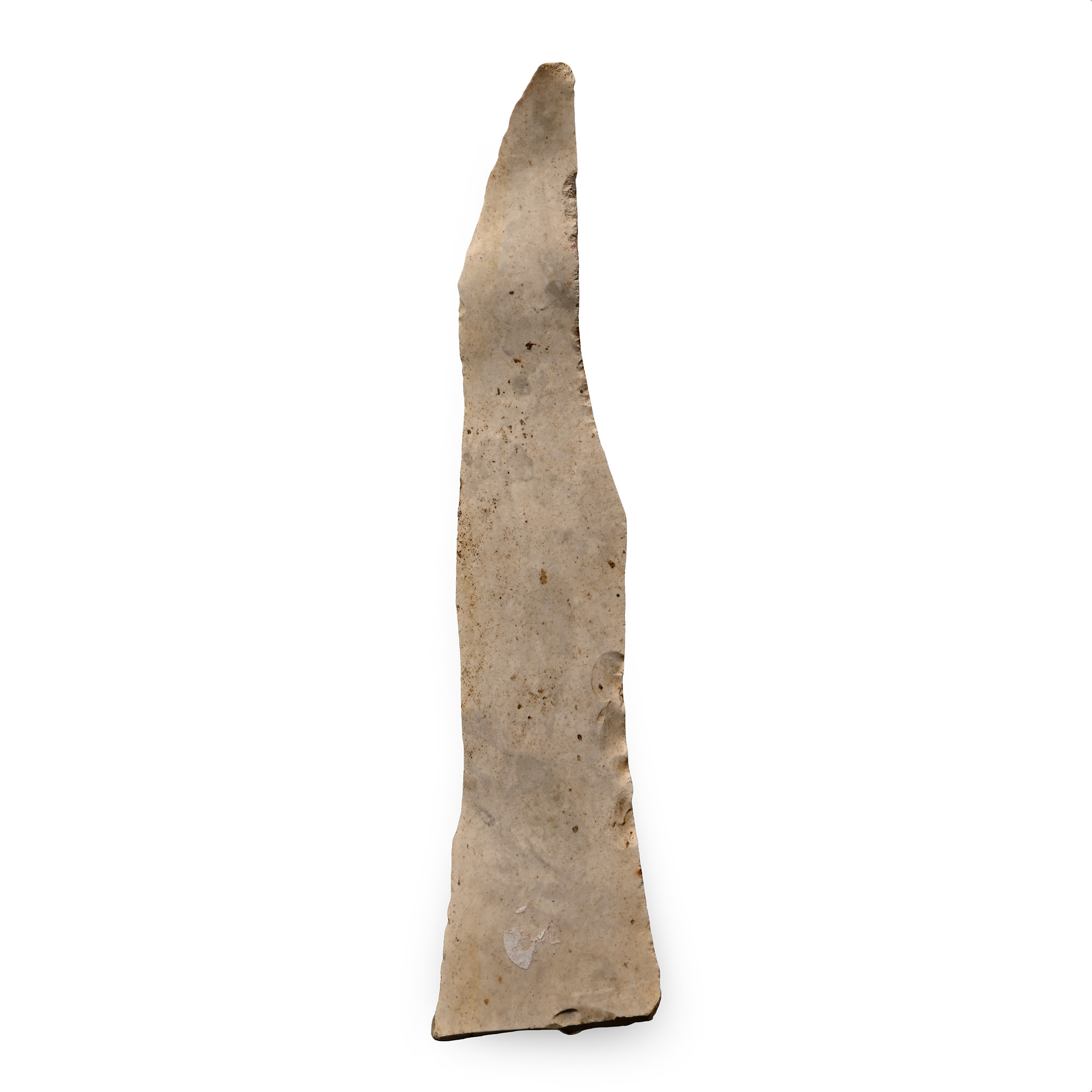 Large Belgian Stone Age Flint Crested Blade