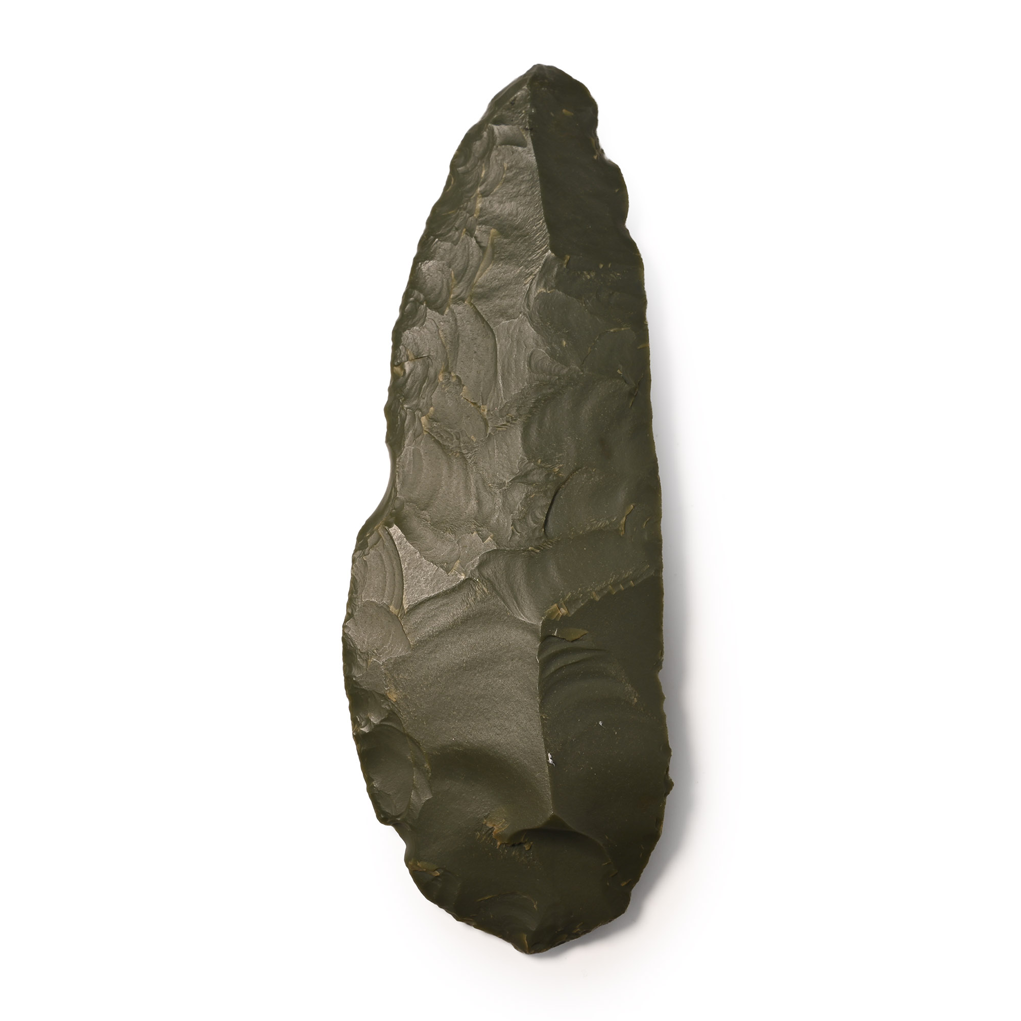 Stone Age Tenerian Green Jasper Knife