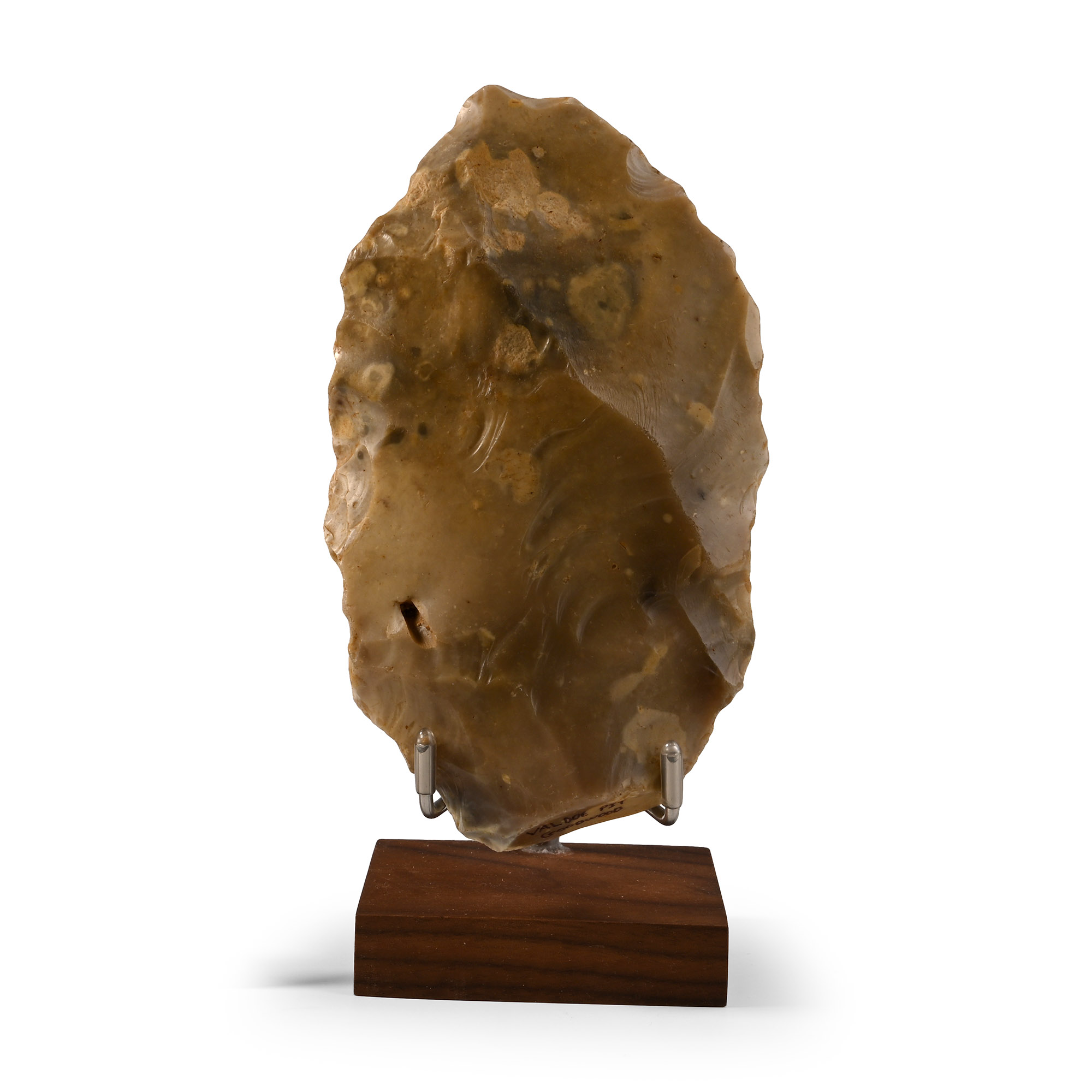 Large British Stone Age Flint Handaxe