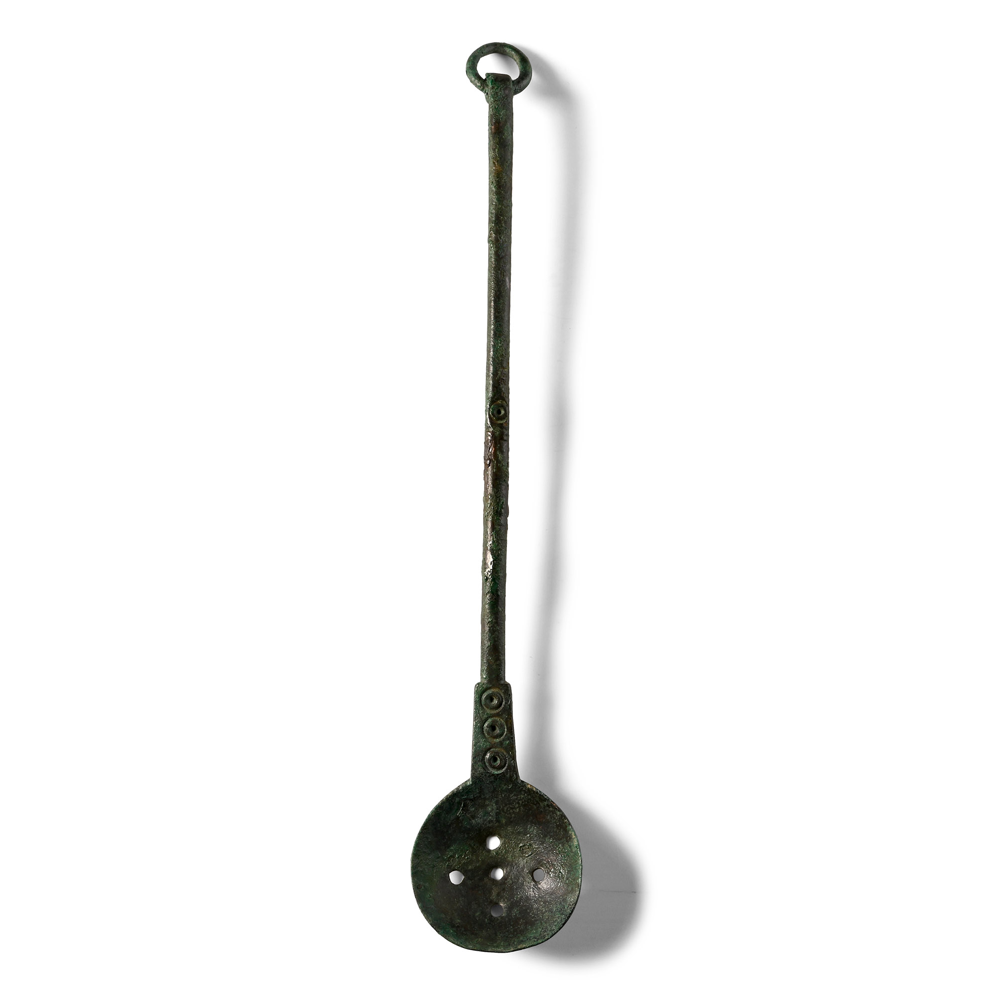 Saxon Bronze Strainer Spoon