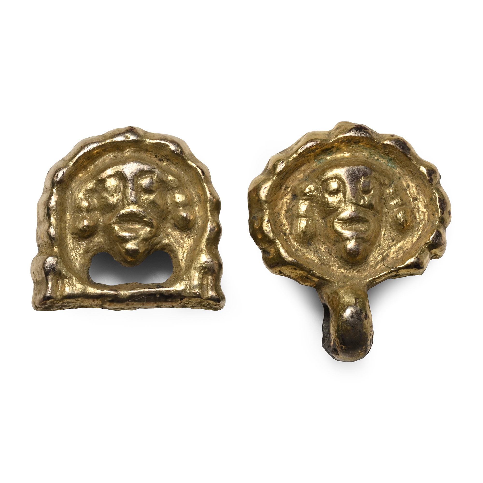 Viking Silver-Gilt Belt Mount Group