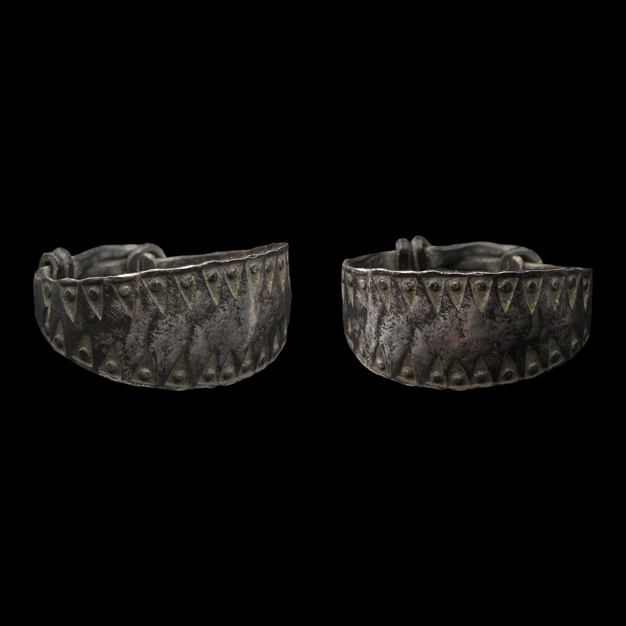 Viking Silver Stamped Ring