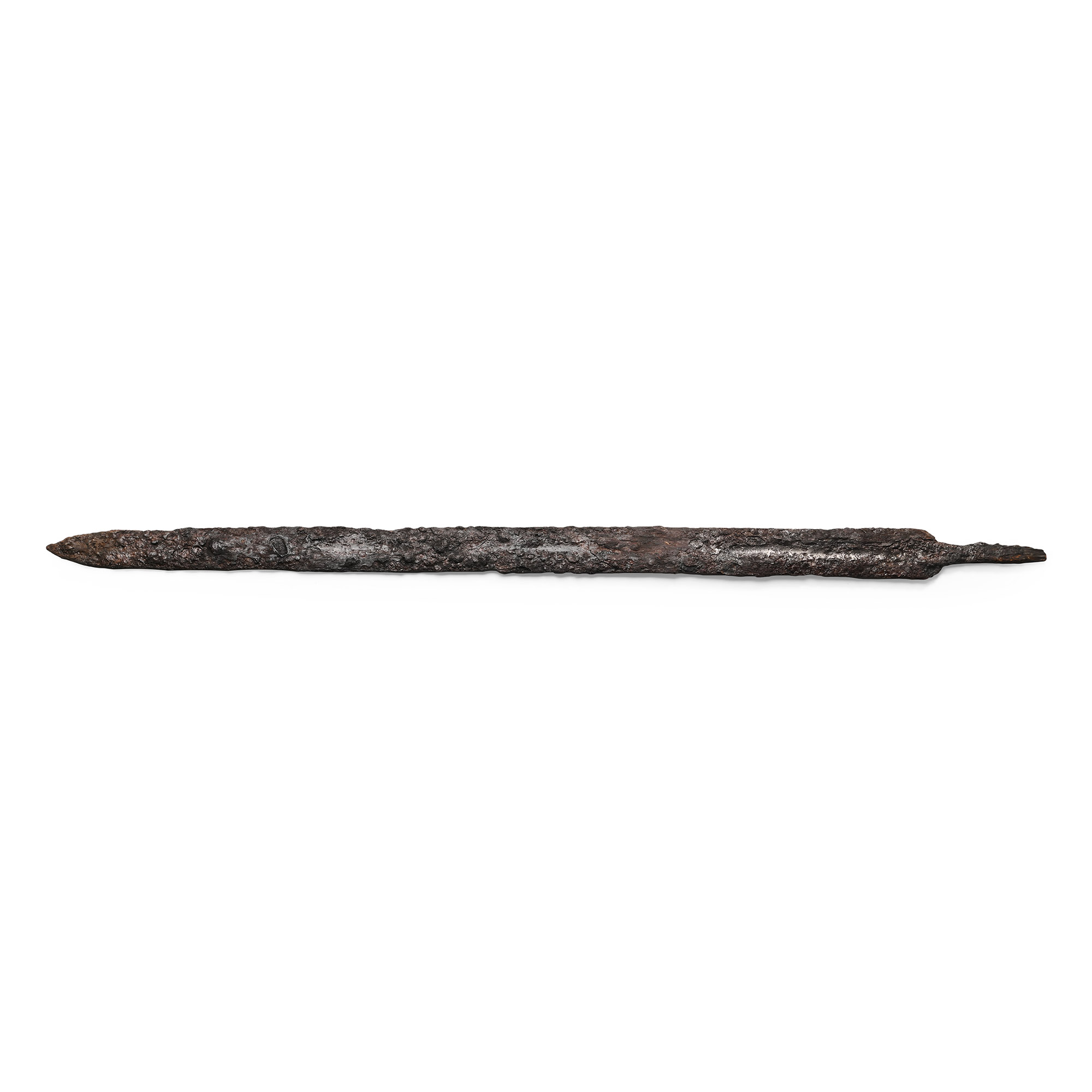 Merovingian Iron Pattern-Welded Sword