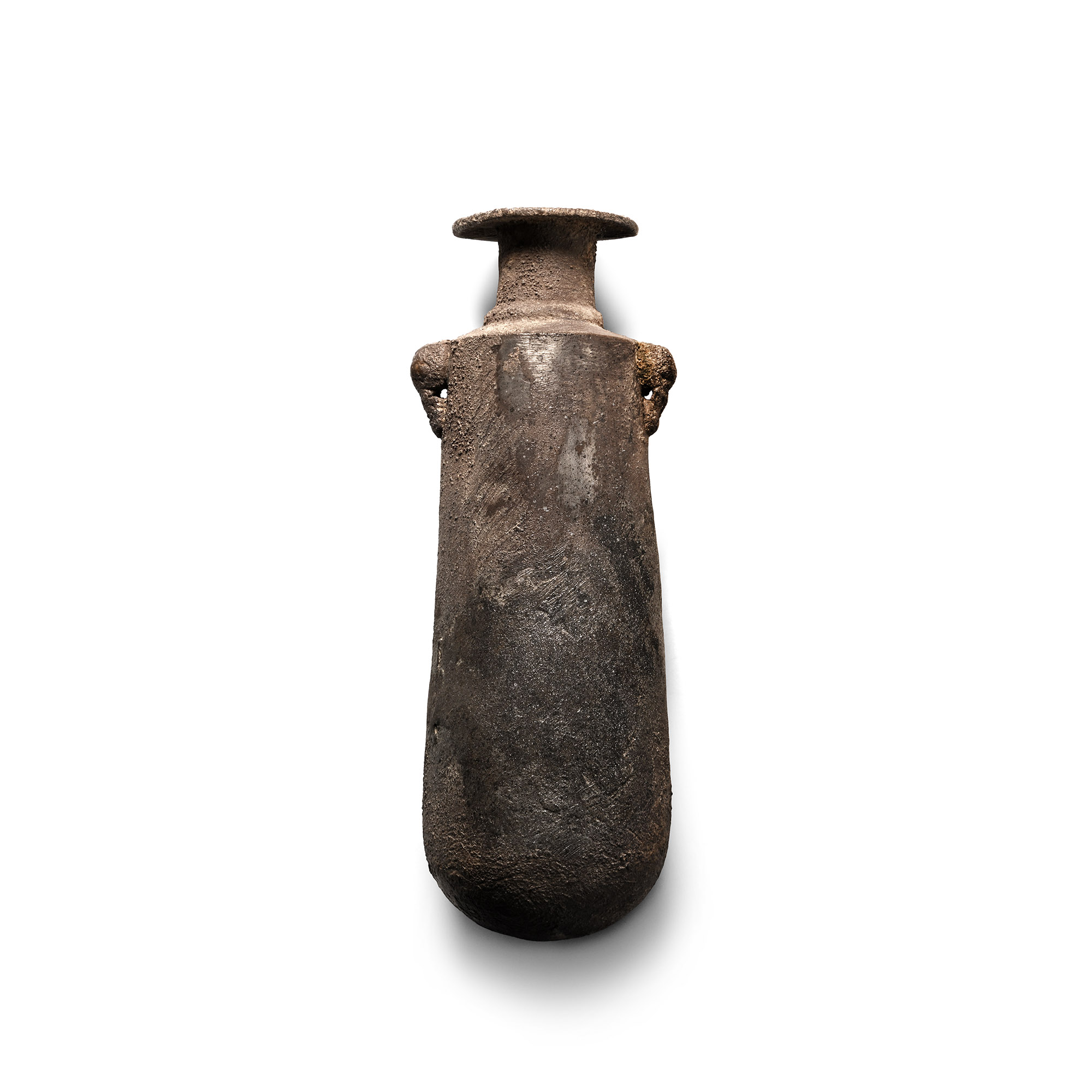 Achaemenid Silver Alabastron with Duck Handles