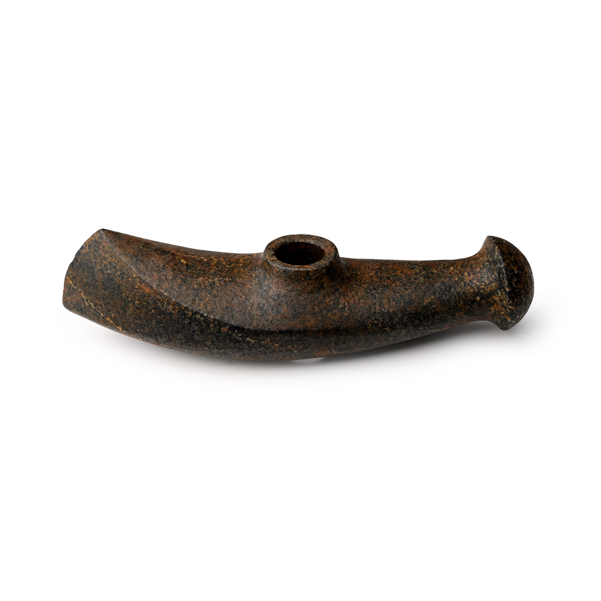 Large Stone Age Corded Ware Boat-Shaped Axehead