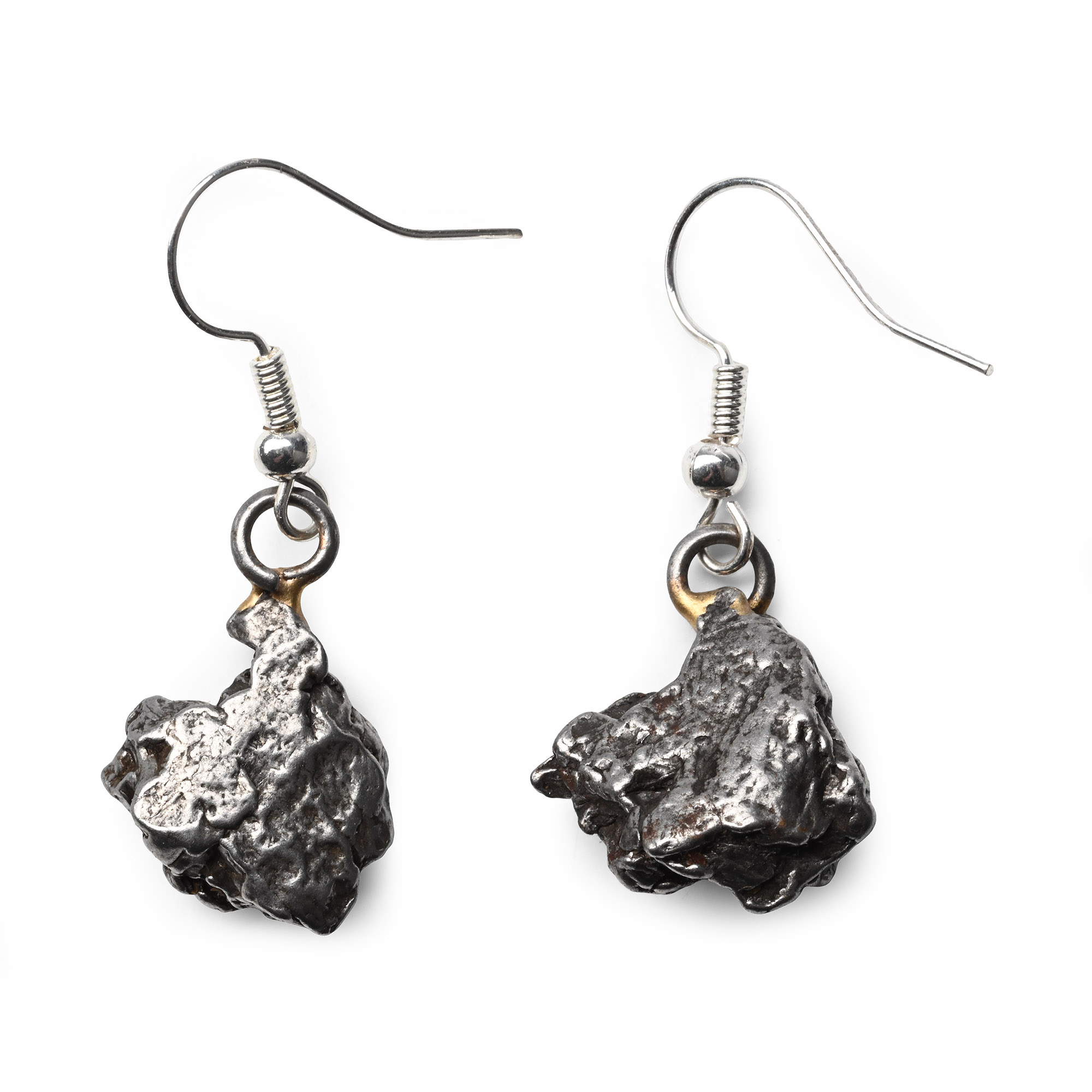 Campo Del Cielo Meteorite Earrings