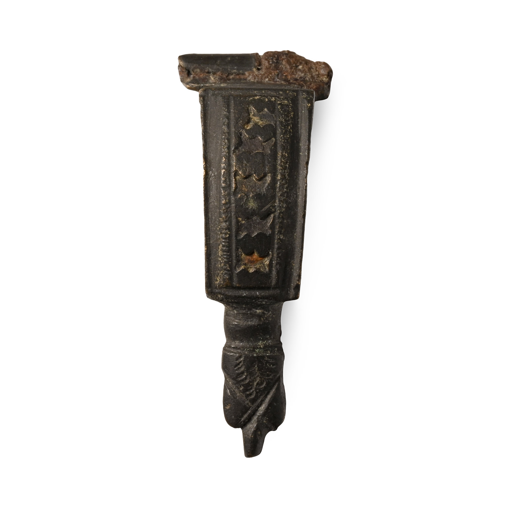 Romano-British Bronze Bow Brooch with Bird Terminal