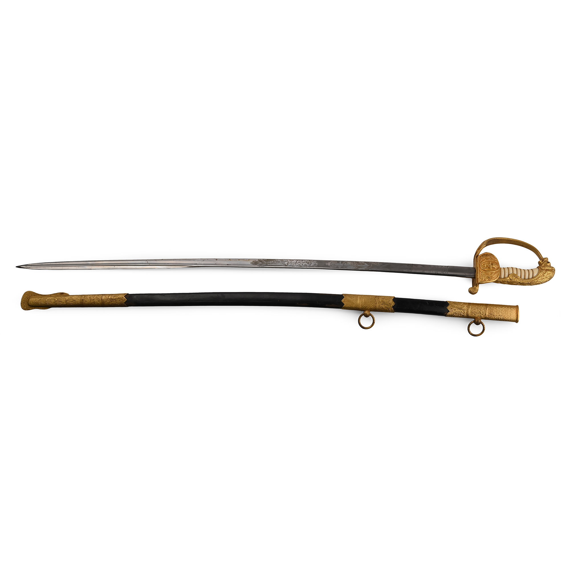 Kriegsmarine WWI German Naval Officer's Sword and Scabbard