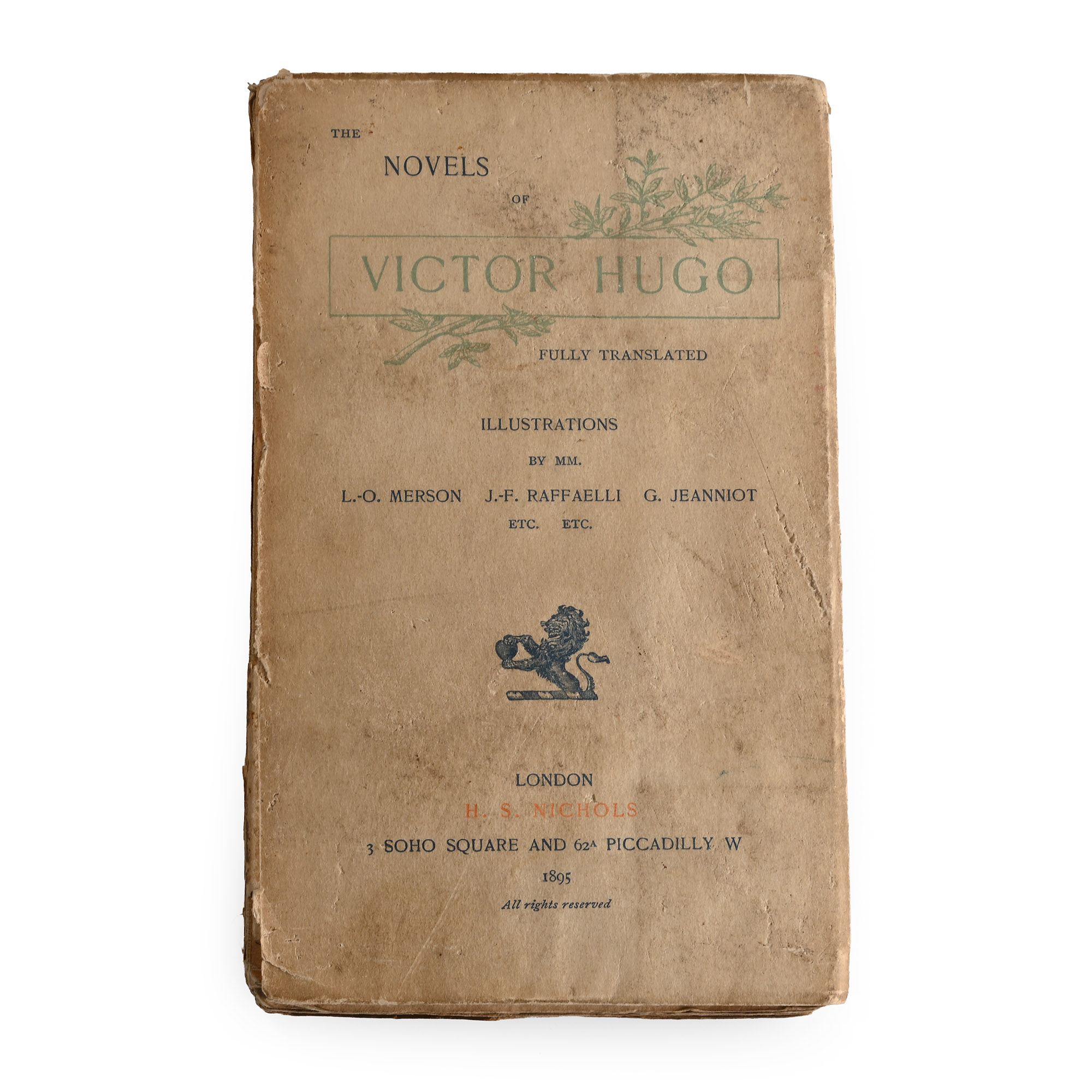 The Novels Complete and Unabridged of Victor Hugo - Maurius Vol II, Limited Edition No.9 of 1,000 Copies