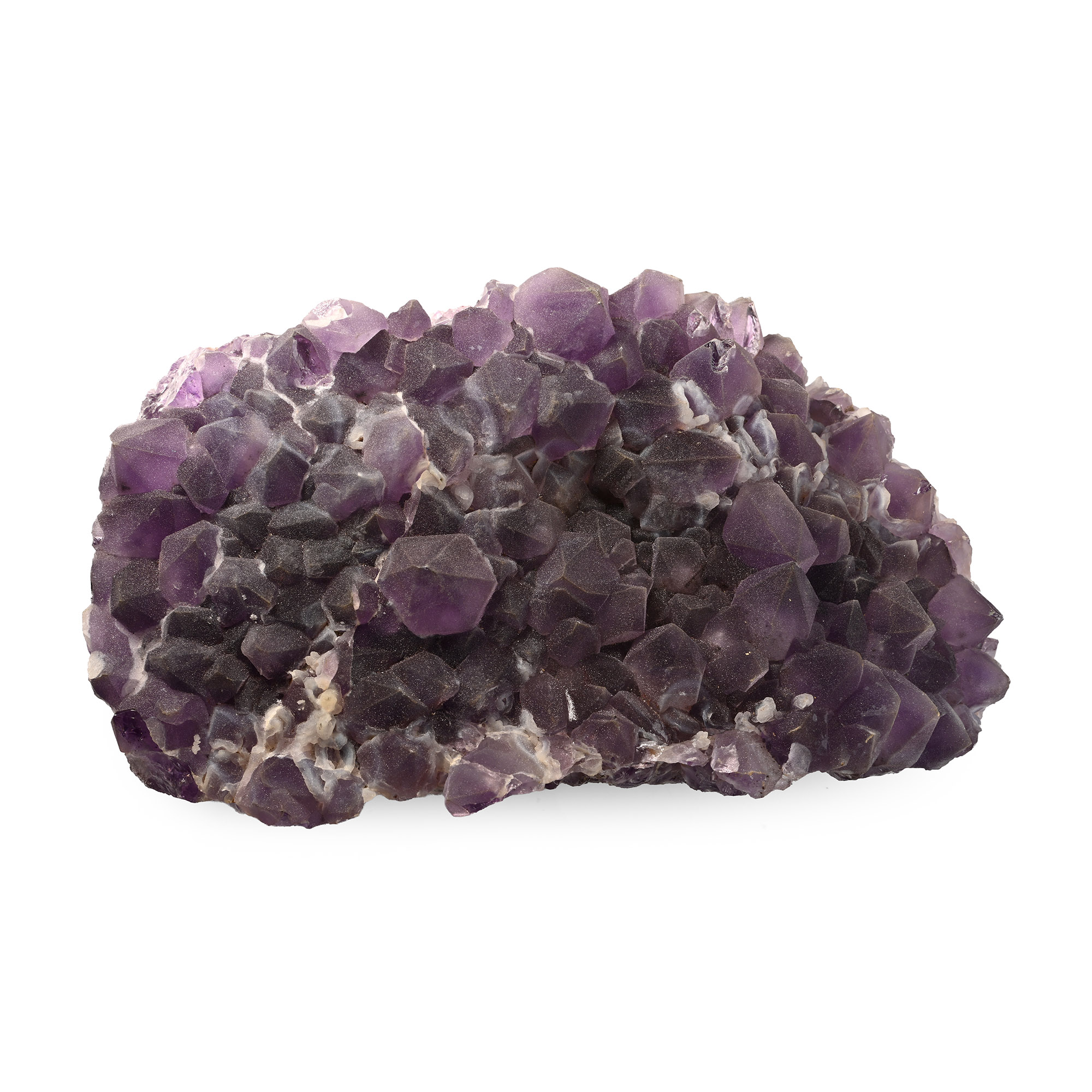 'Frosted' Deep Purple Amethyst Slab
