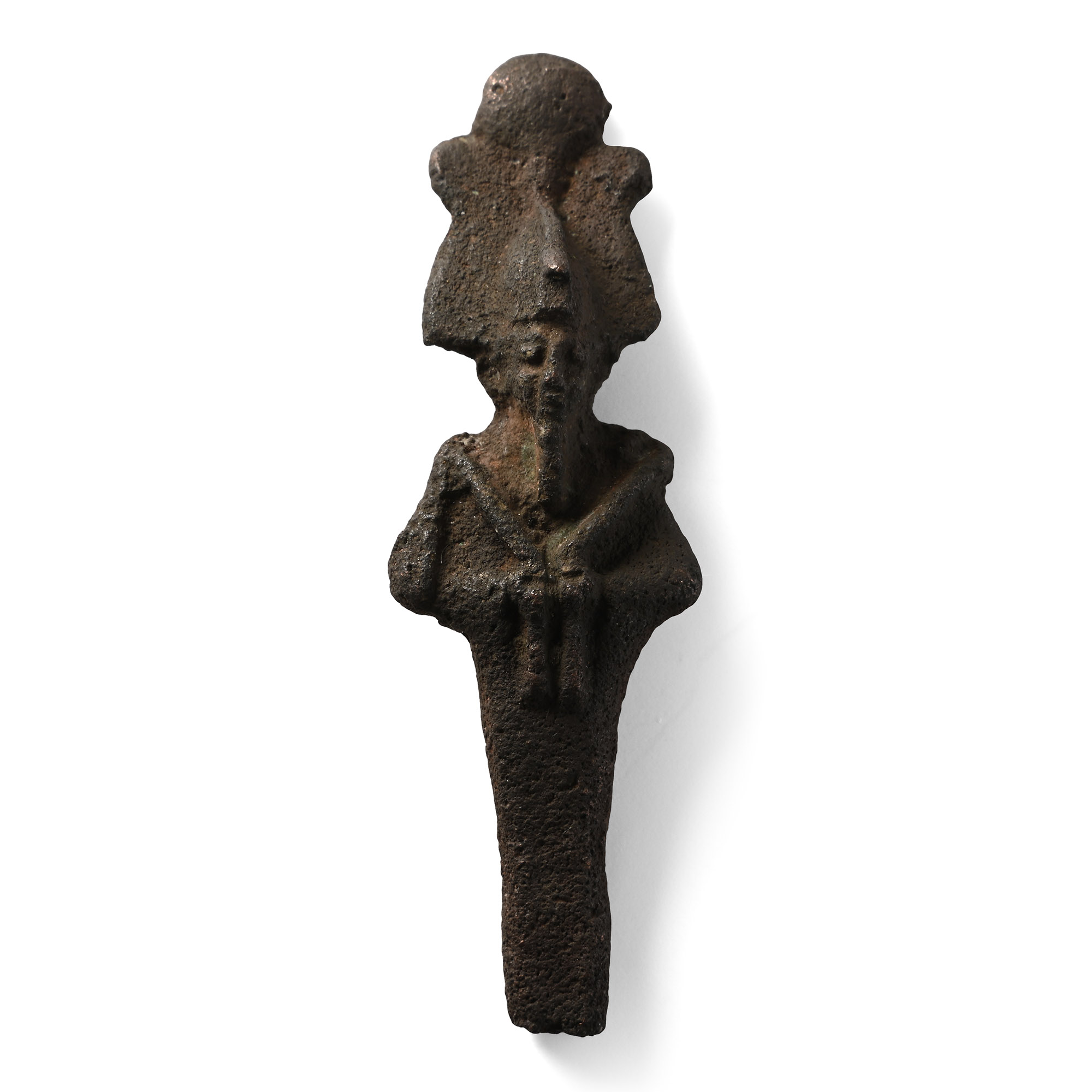Egyptian Bronze Osiris Statuette