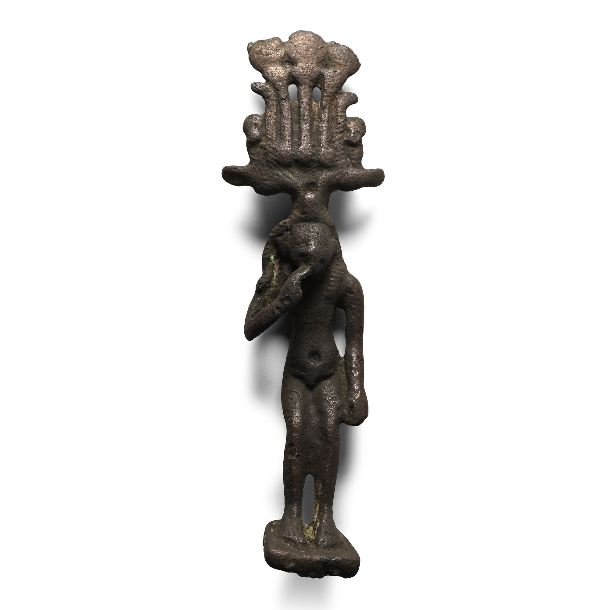 Egyptian Bronze Harpokrates Statuette