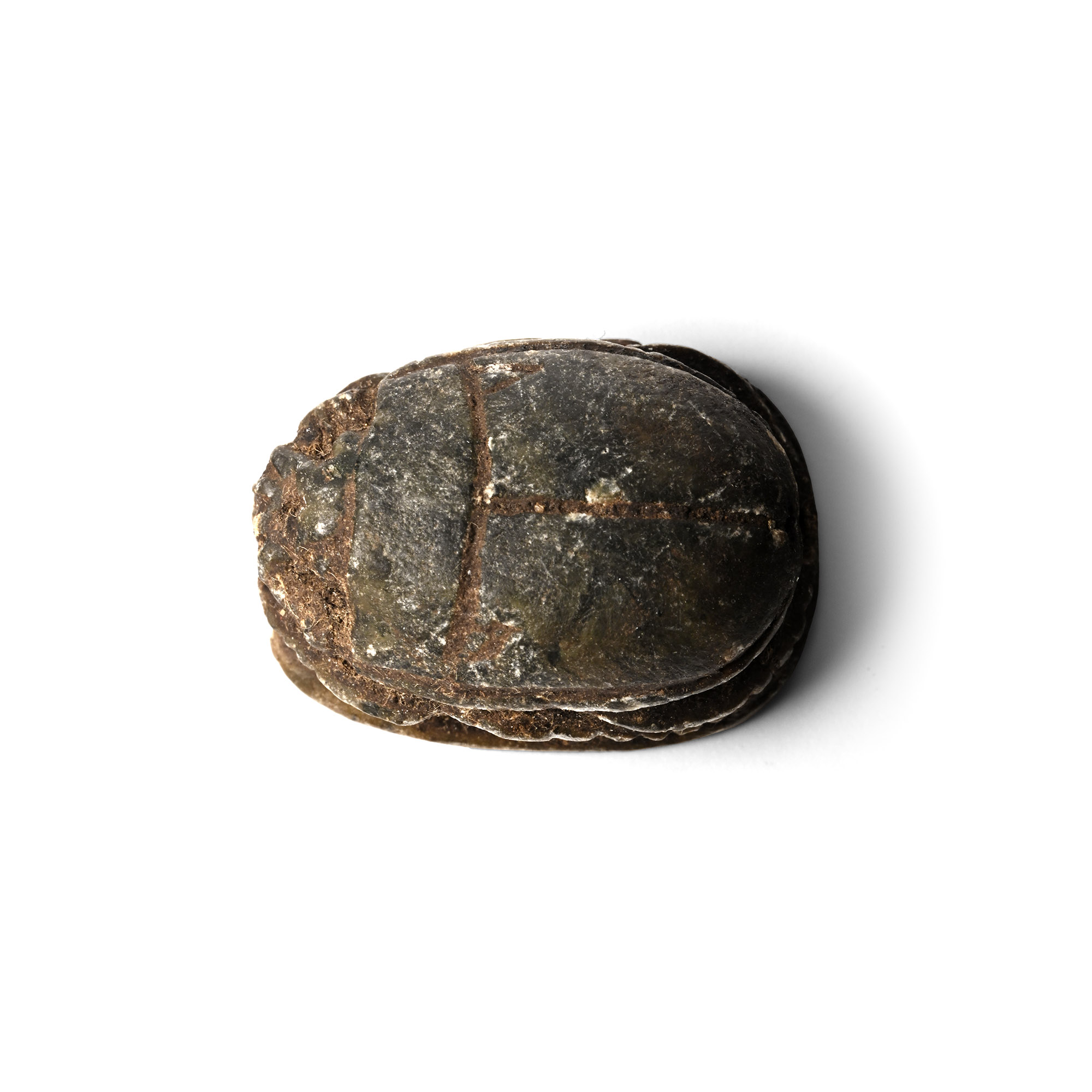 Egyptian Faience Scarab of Amenhotep III