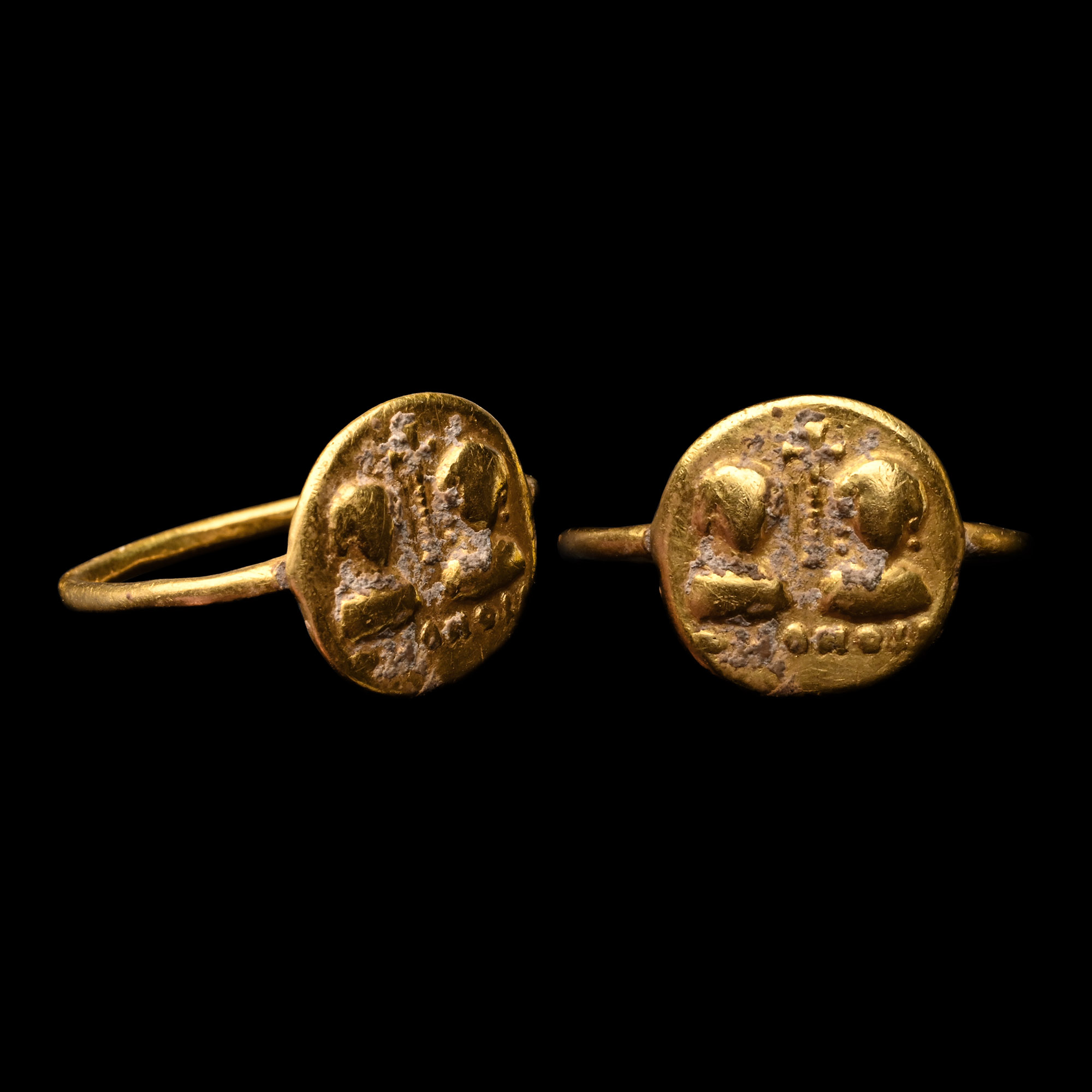 Byzantine Gold Marriage Ring