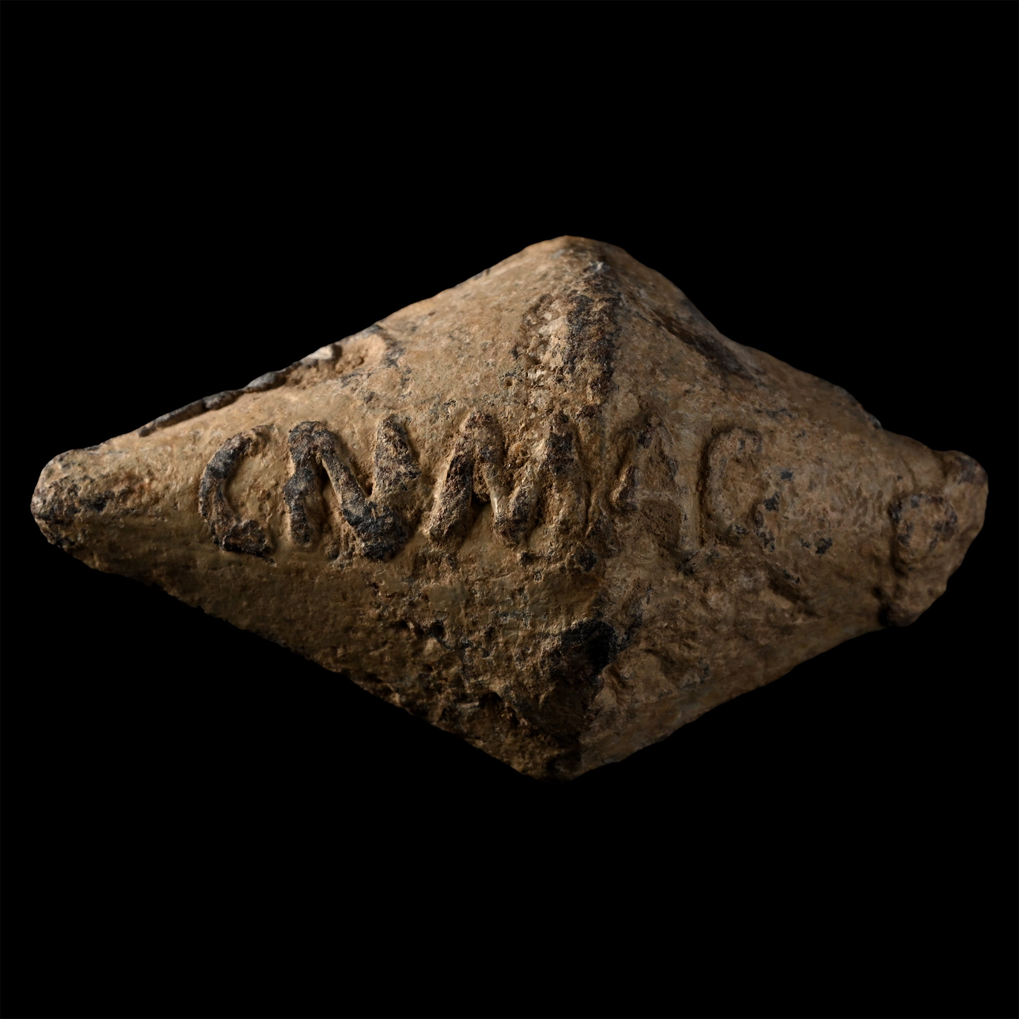 Roman Lead Cnaeus Pompey Battle of Munda Slingshot