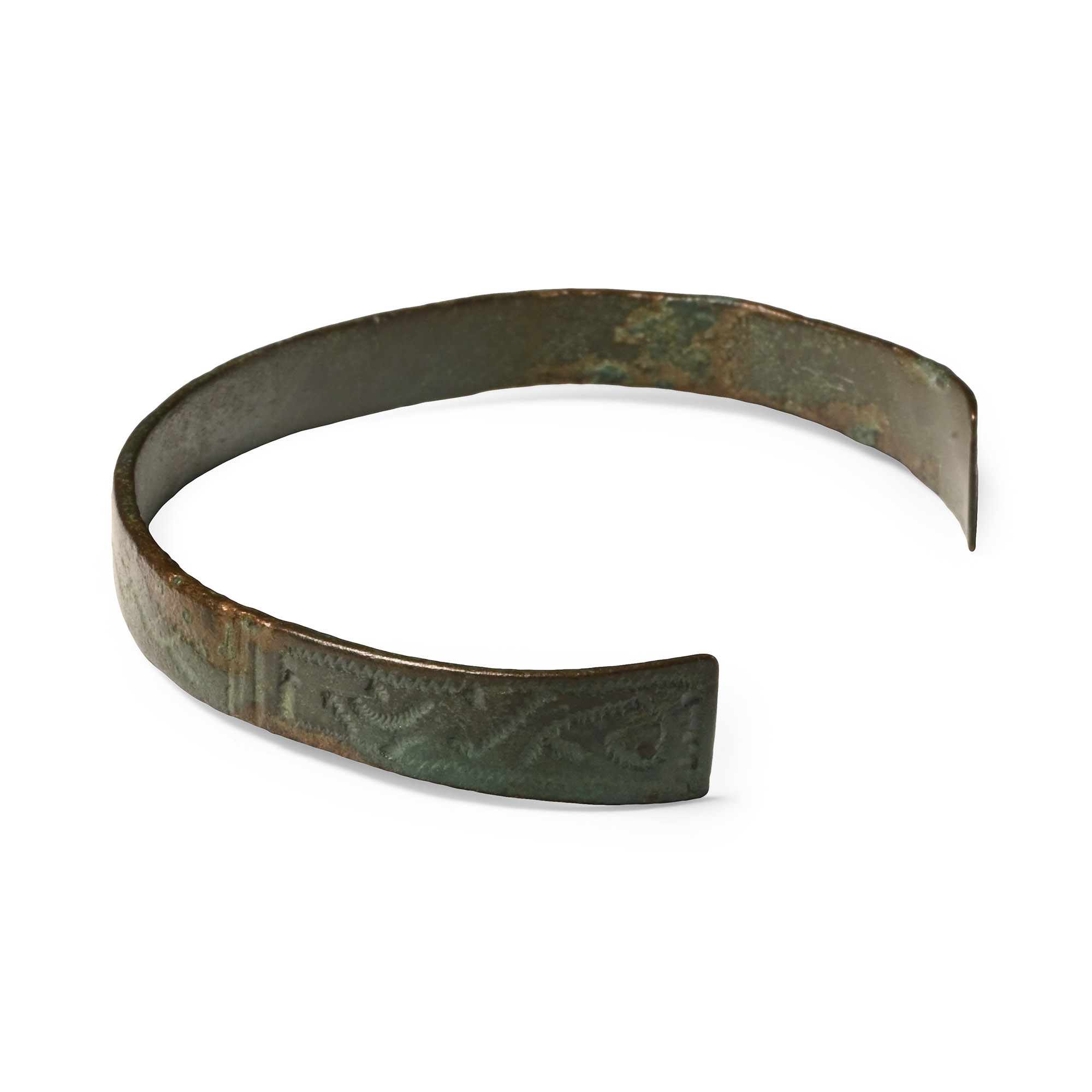 Late Roman Bronze Bracelet