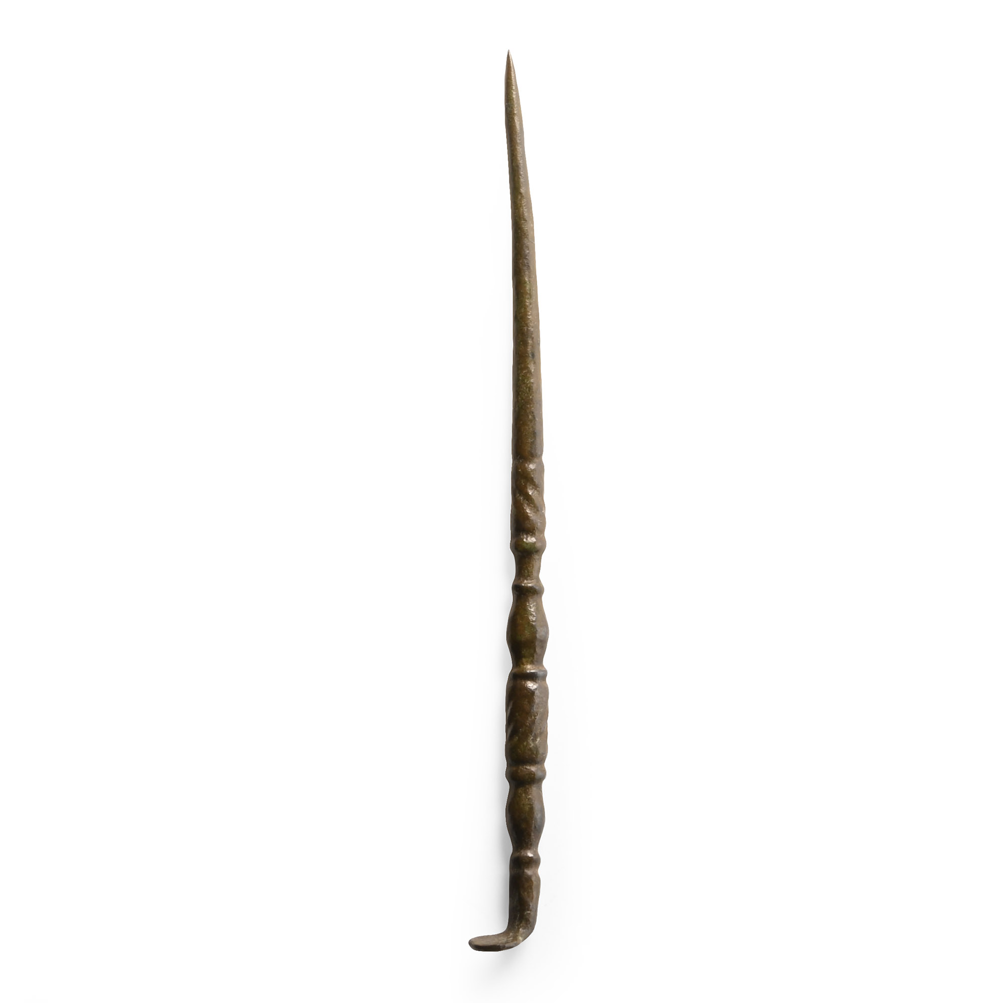 Roman Decorated Bronze Stylus with Eraser