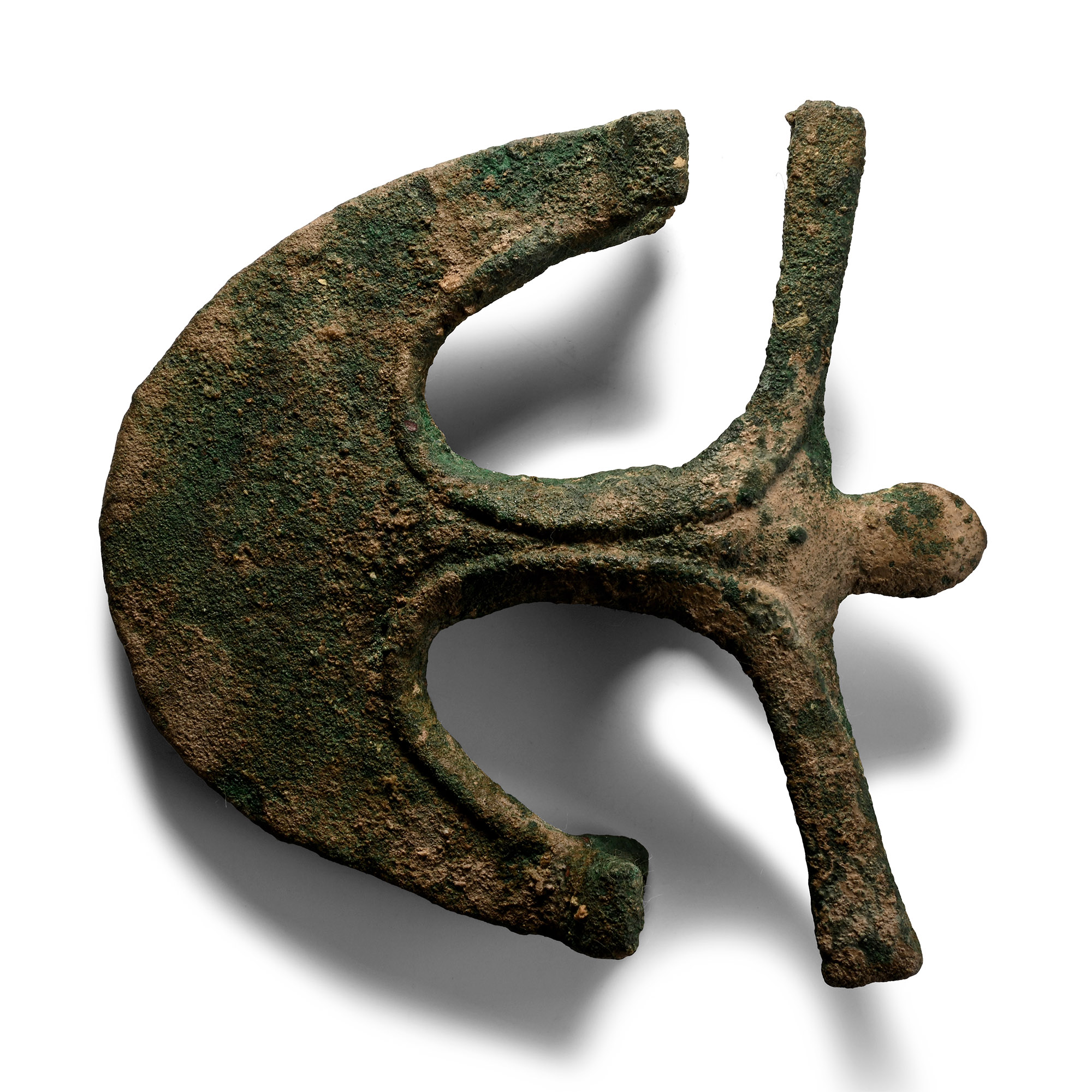 Elaborate Canaanite Bronze 'Anchor' Axehead