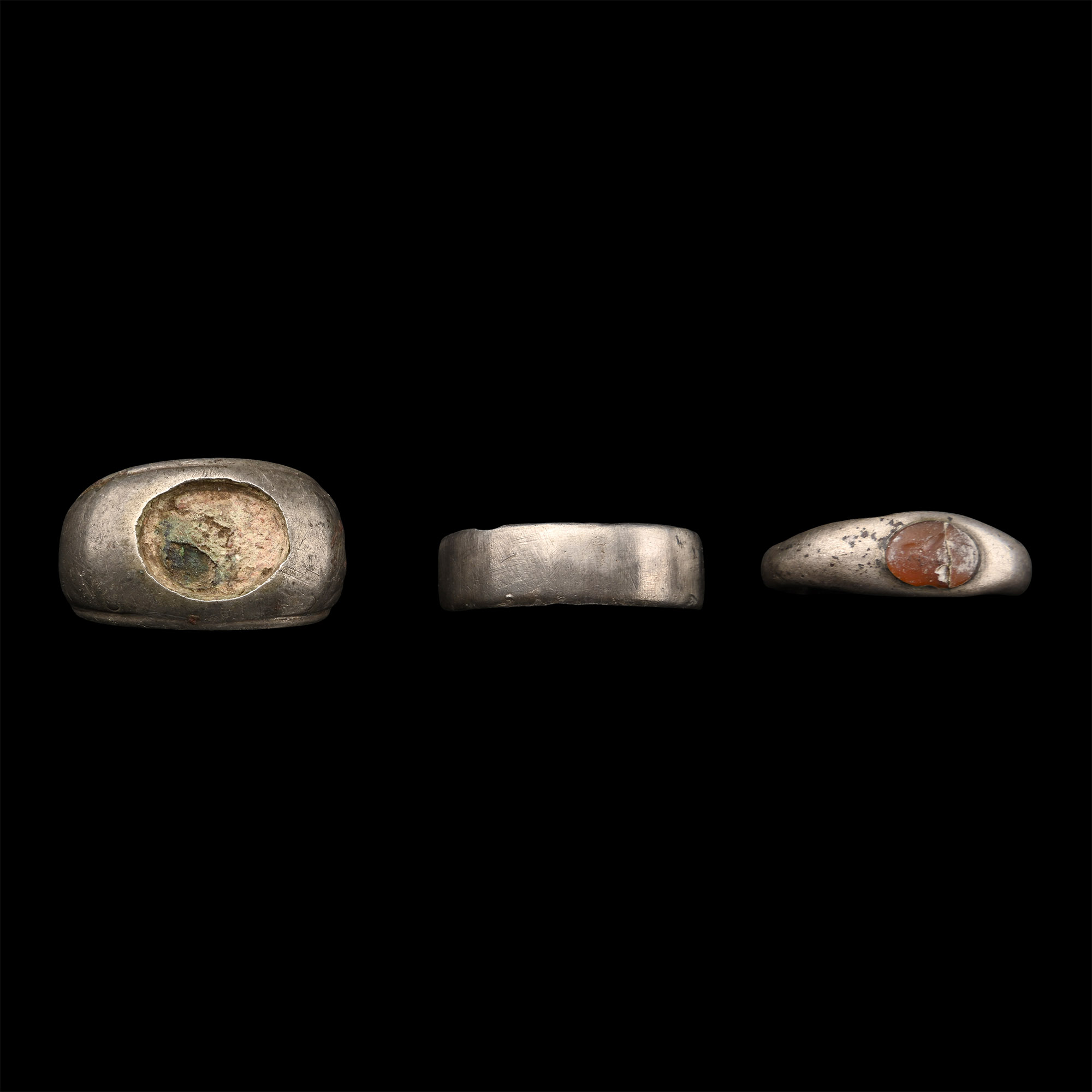 Roman Silver Ring Group
