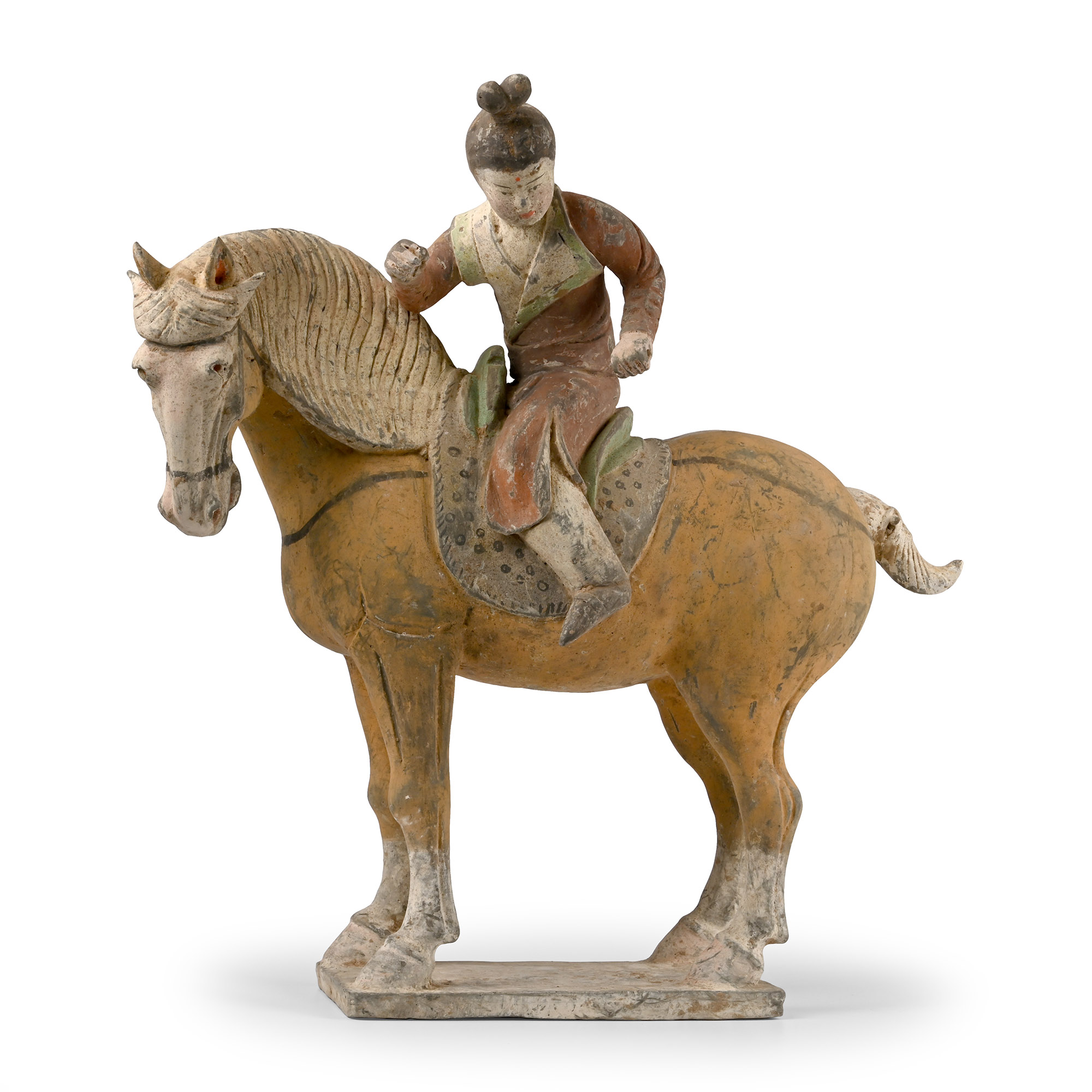 Chinese Tang Terracotta Polo Player