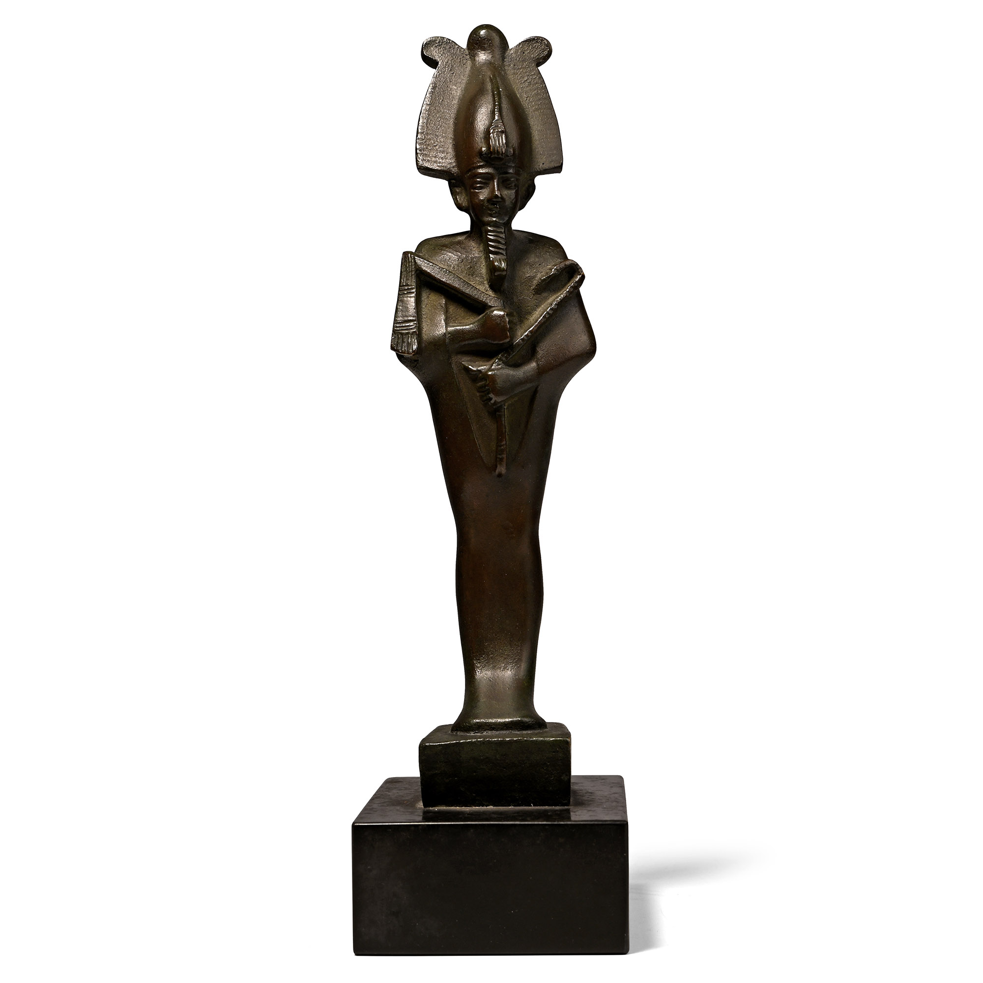 Egyptian Style Bronze Statue of Osiris