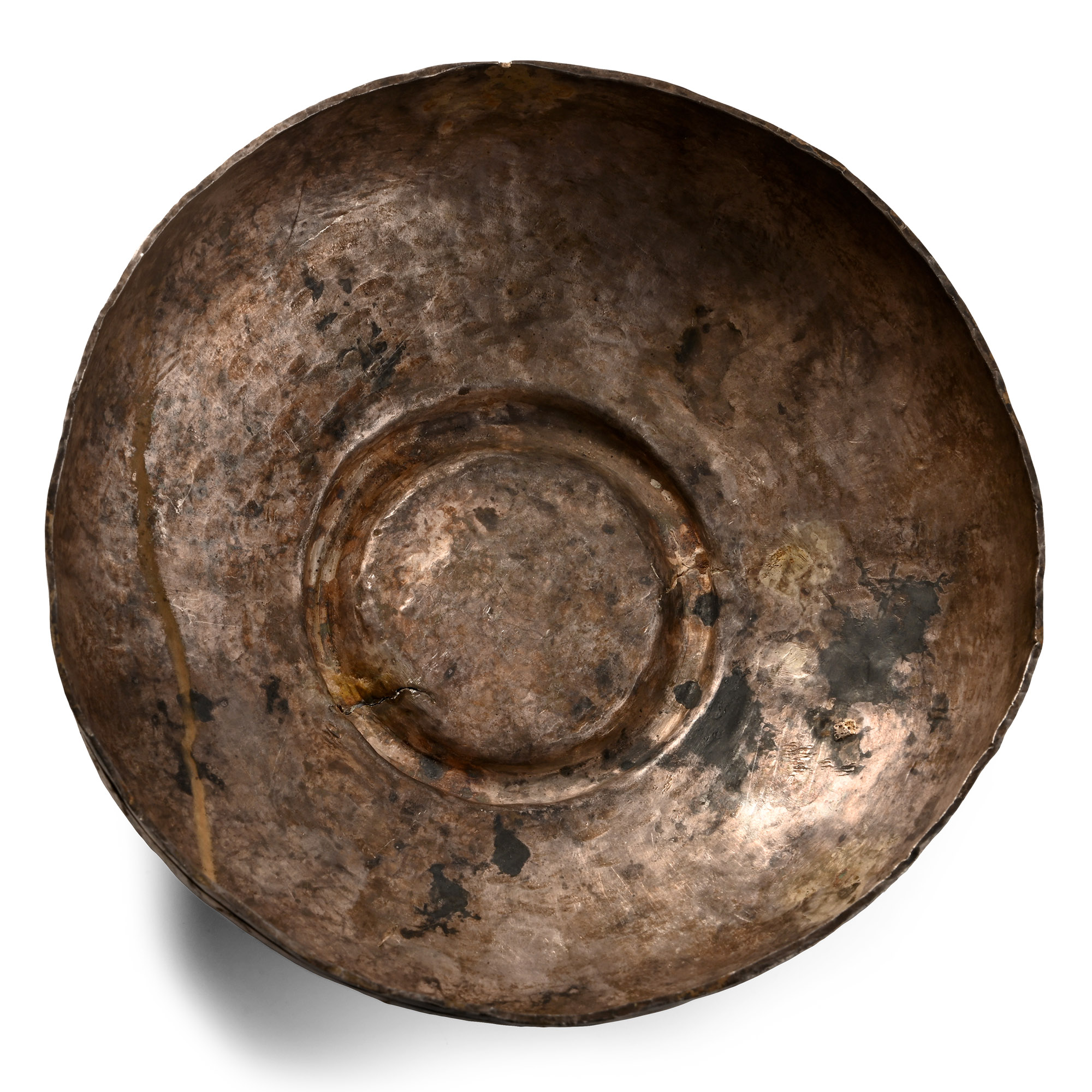 Western Asiatic Silver Drinking Bowl