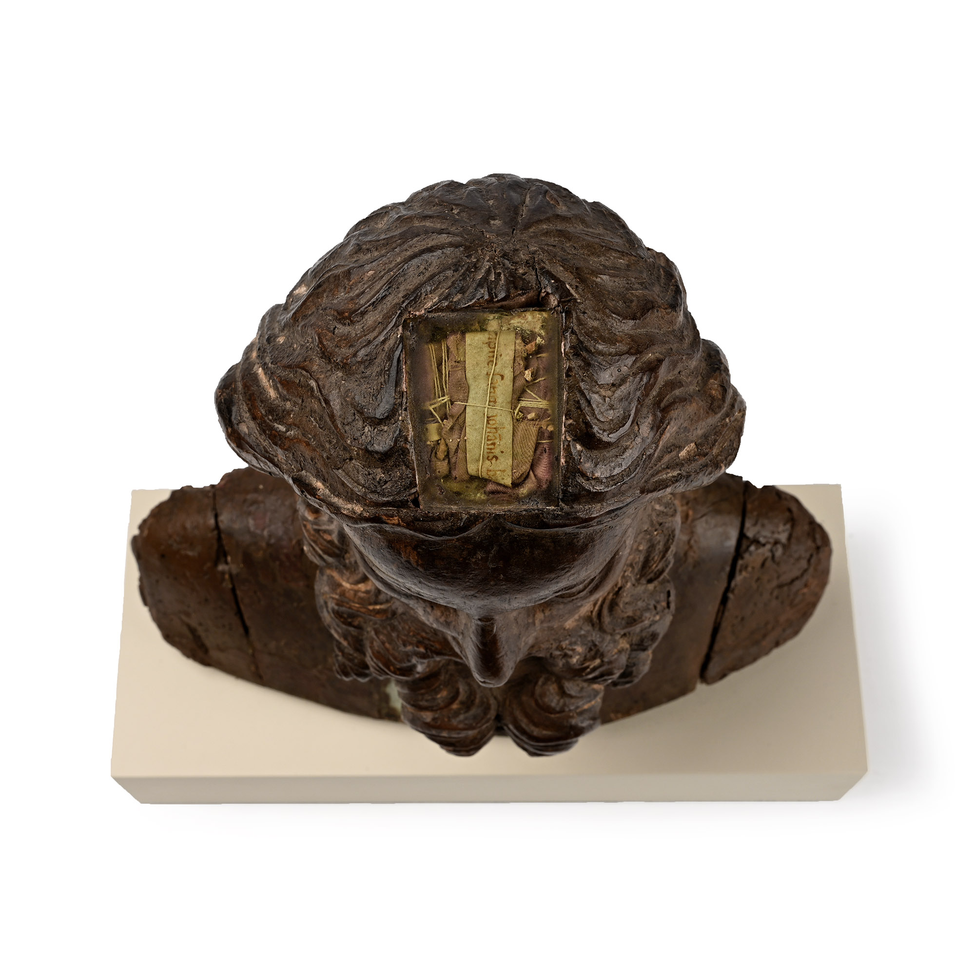 Medieval Reliquary Bust of Saint John the Baptist