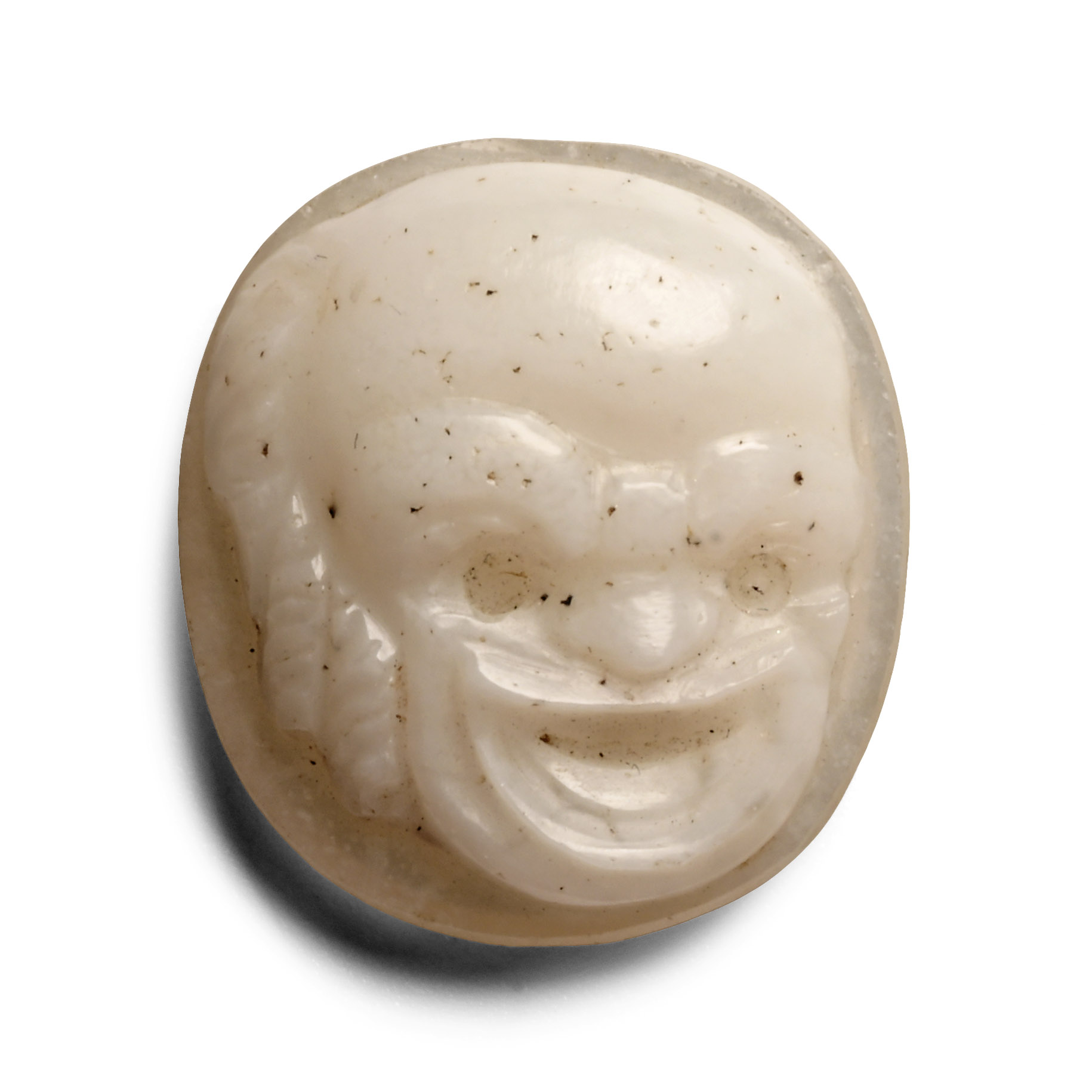 Roman Agate Cameo of a Theatre Mask