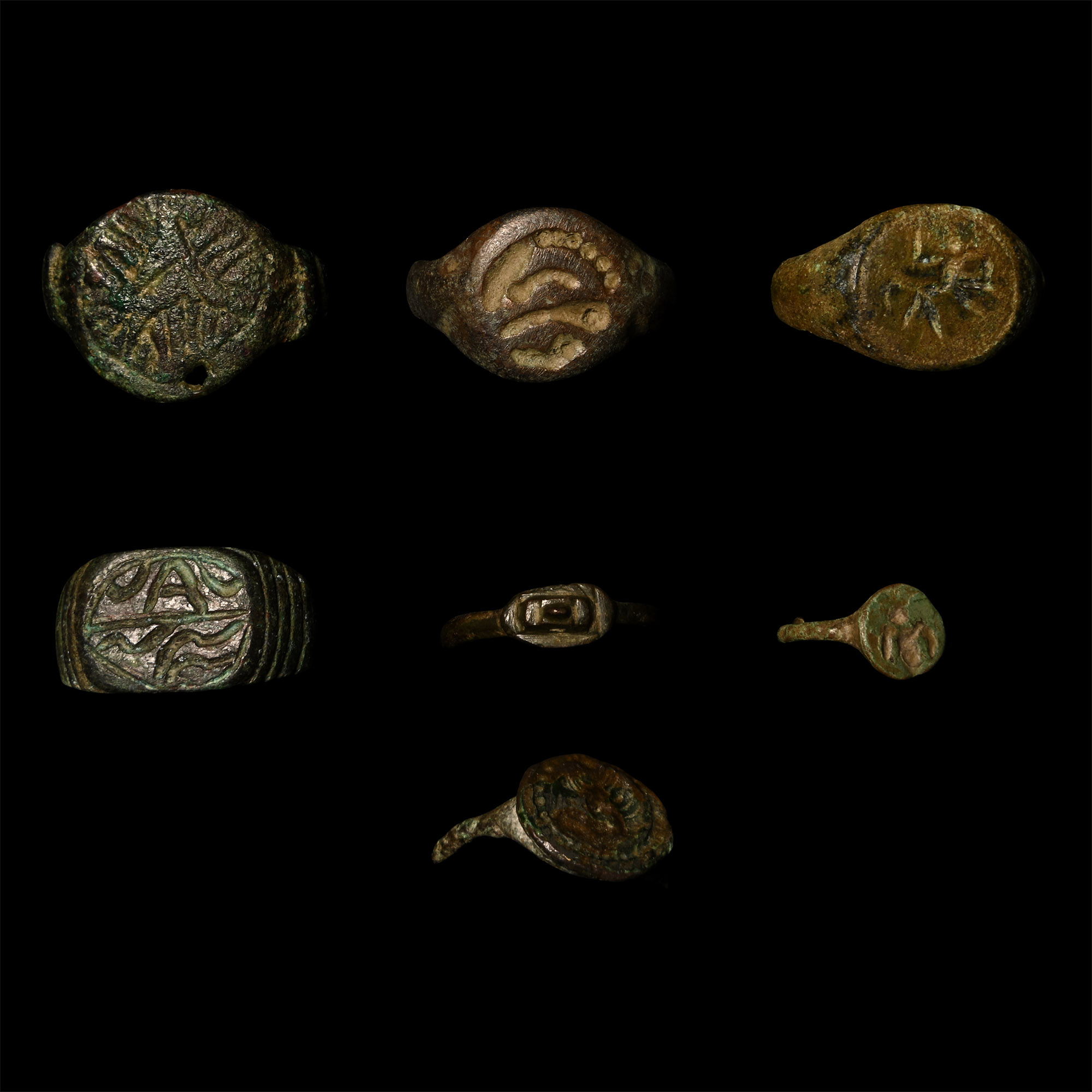 Celtic to Medieval Bronze Ring Collection