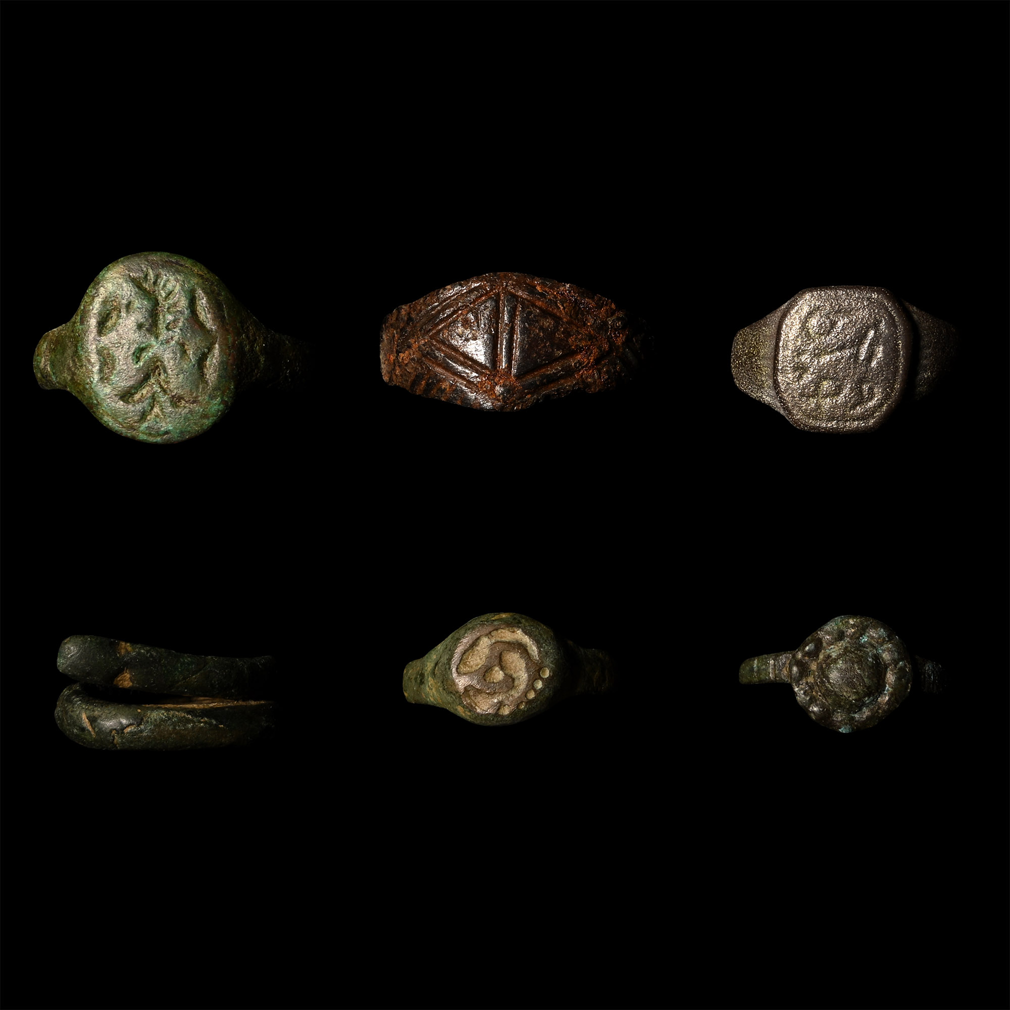 Celtic to Medieval Bronze Ring Collection
