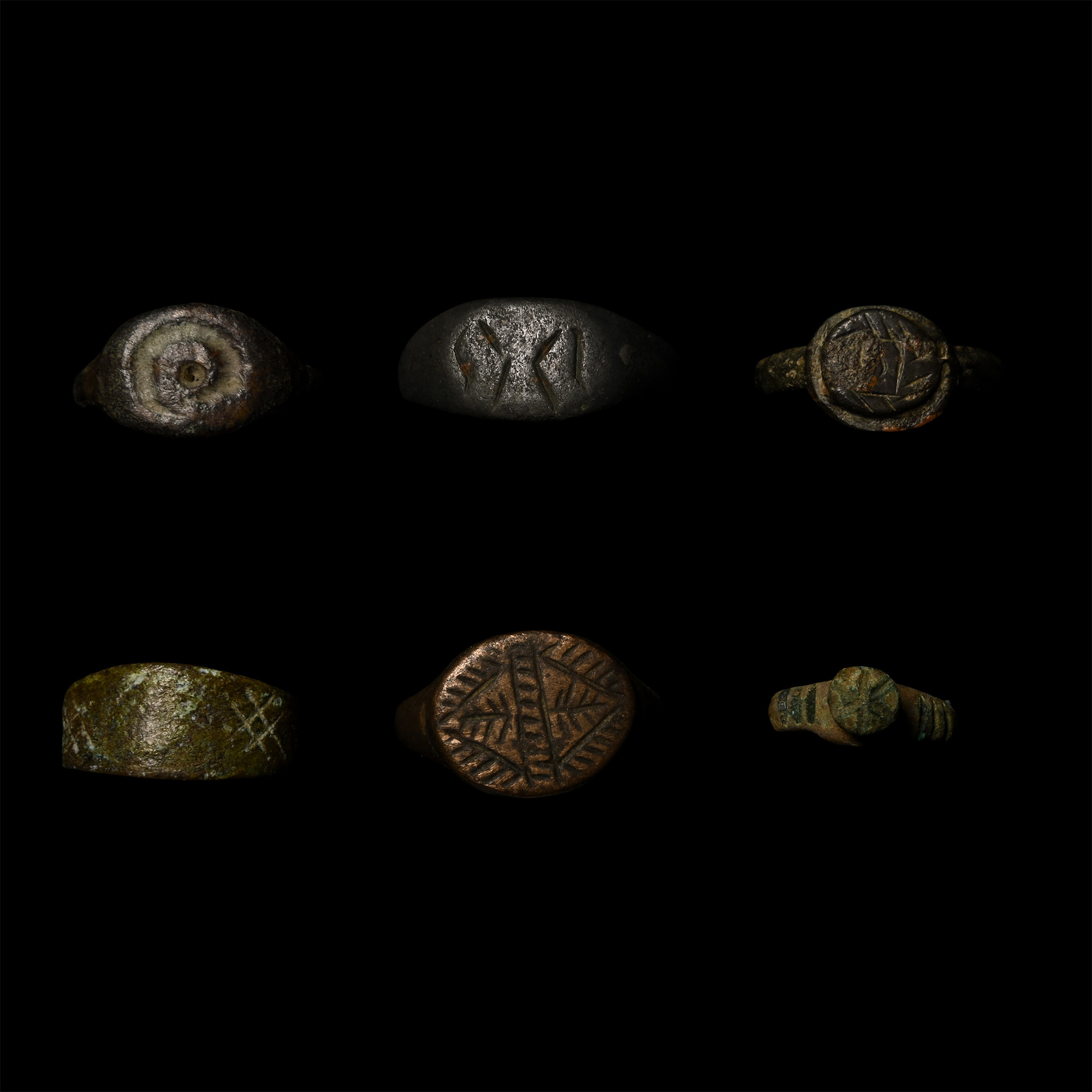 Celtic to Medieval Bronze Ring Collection
