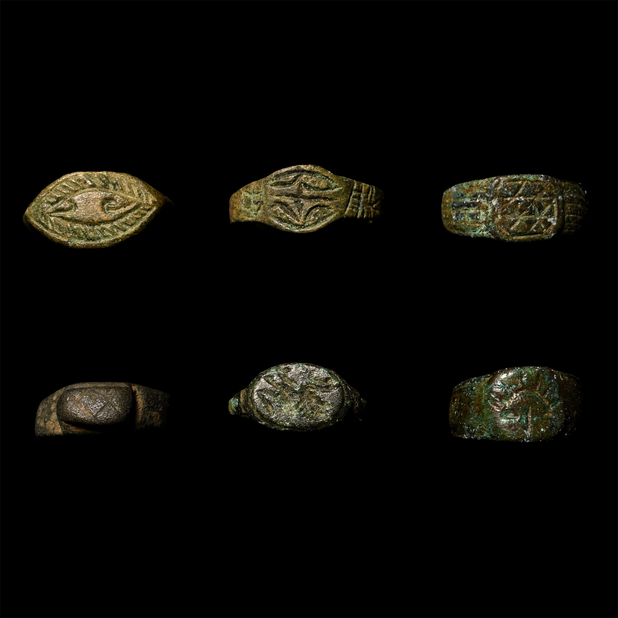 Celtic to Medieval Bronze Ring Collection