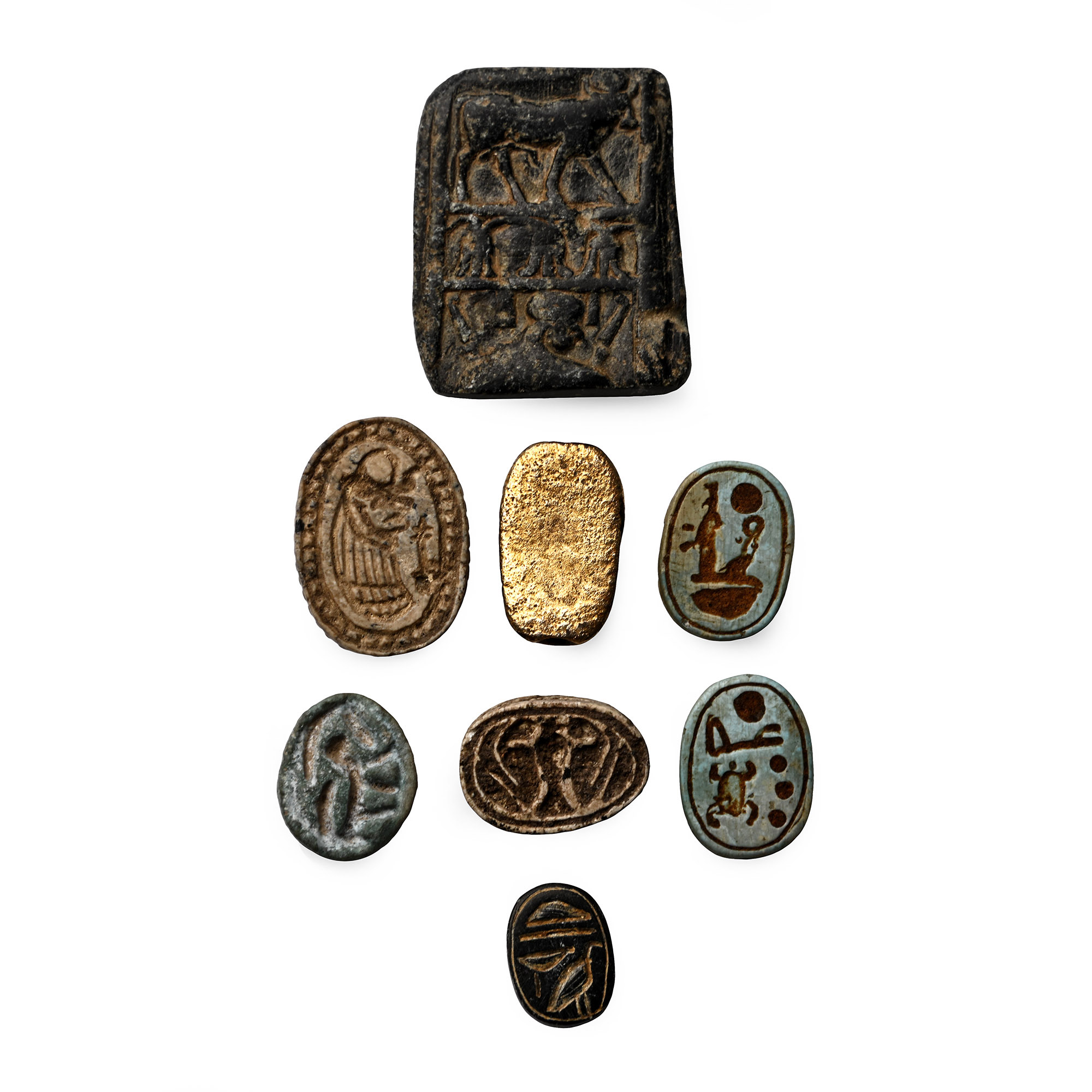 Egyptian Mixed Scarab Collection
