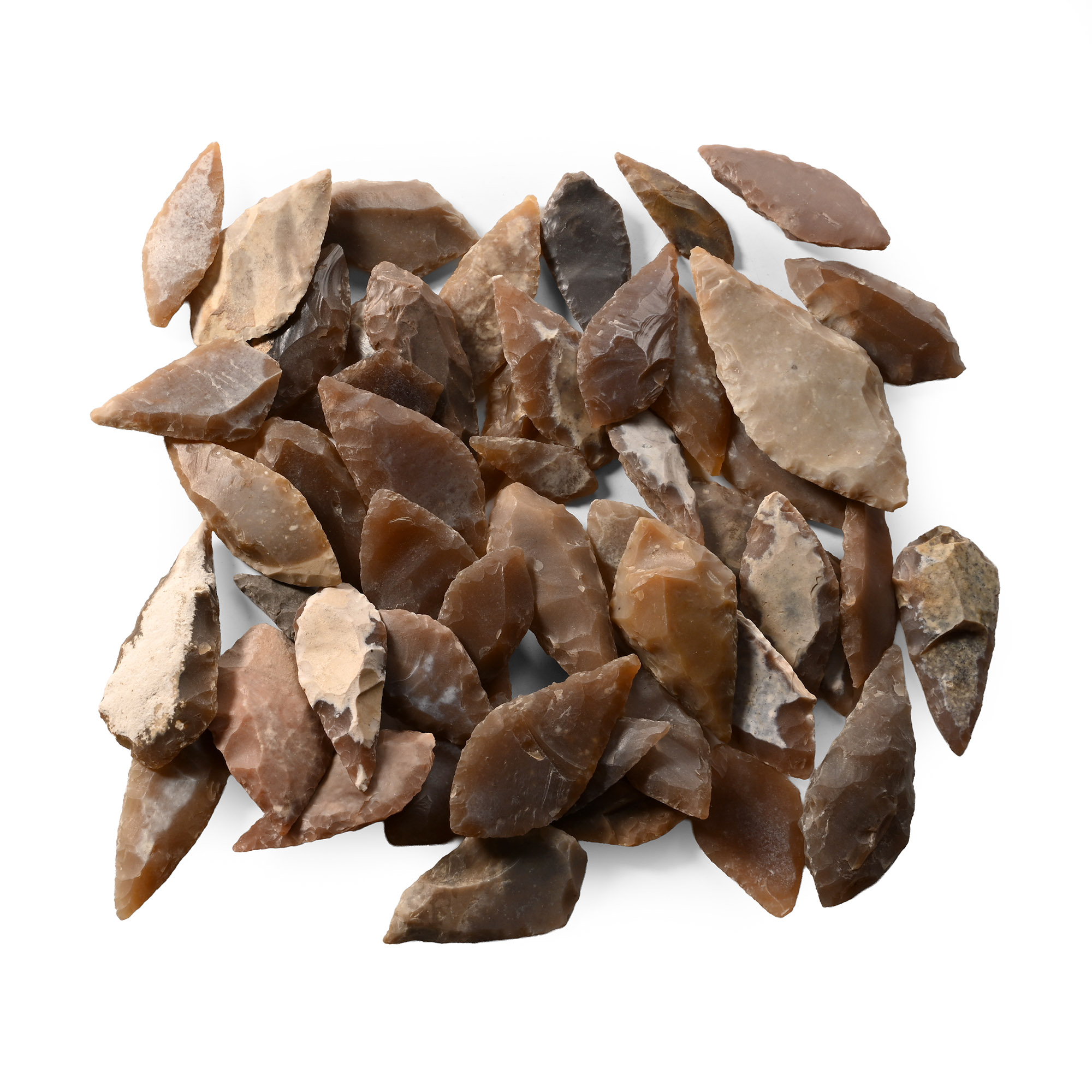 Stone Age Lozenge-Shaped Arrowhead Collection