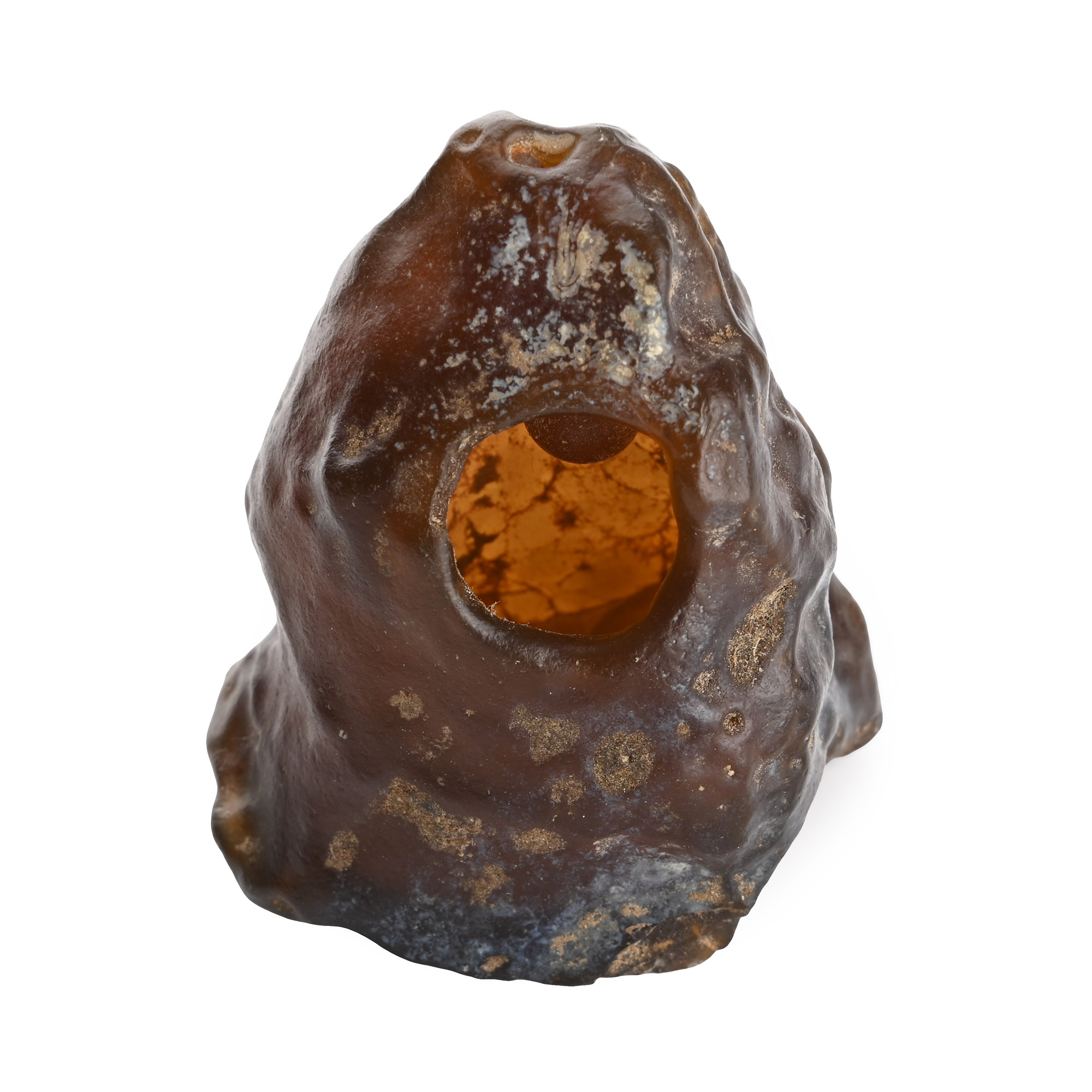 Hollow Glass Tektite 'Cave' From Meteorite Crater