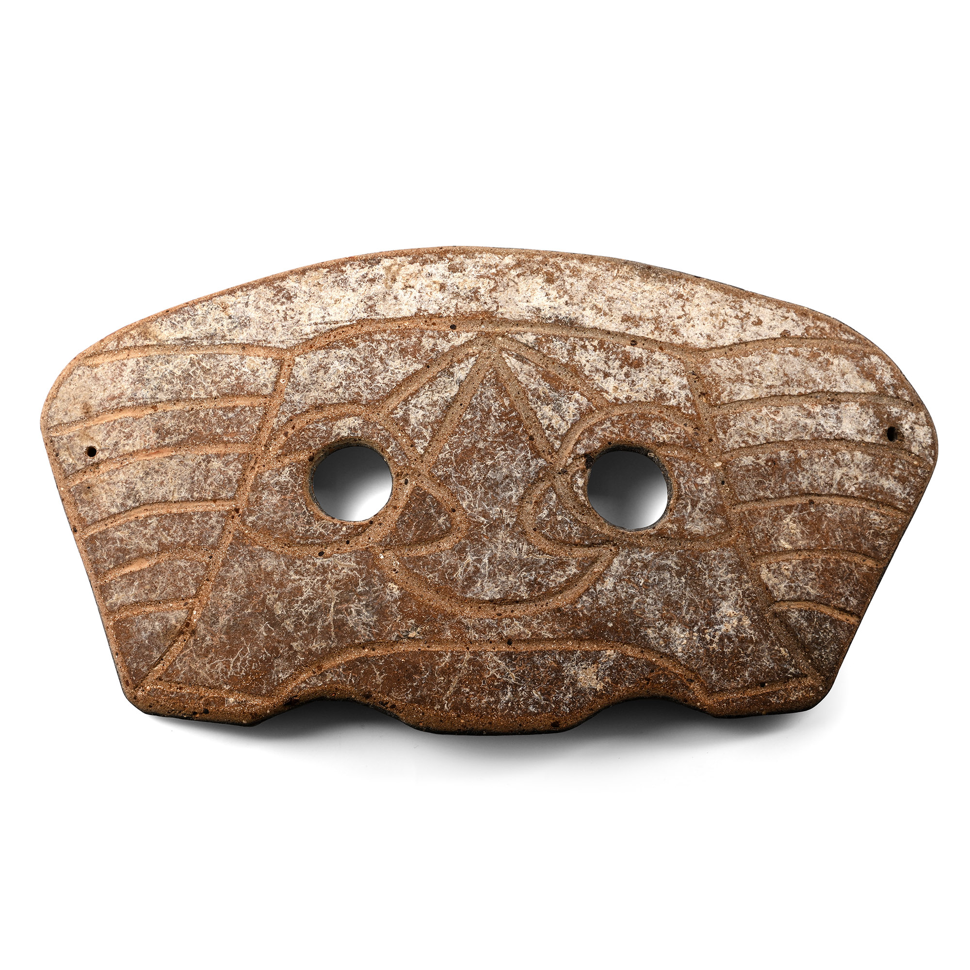 South East Asian Terracotta Funerary Mask