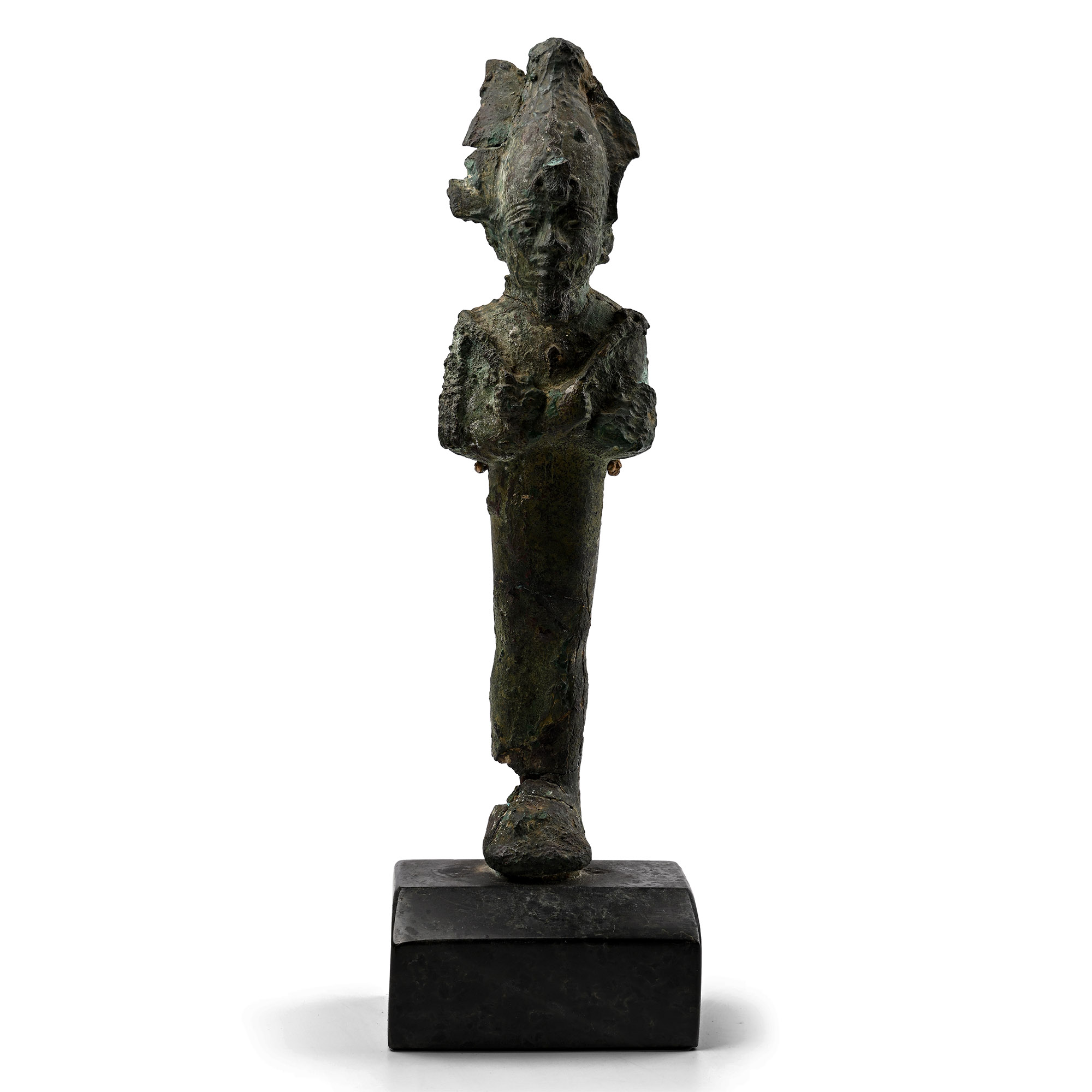 Egyptian Bronze Osiris Statue