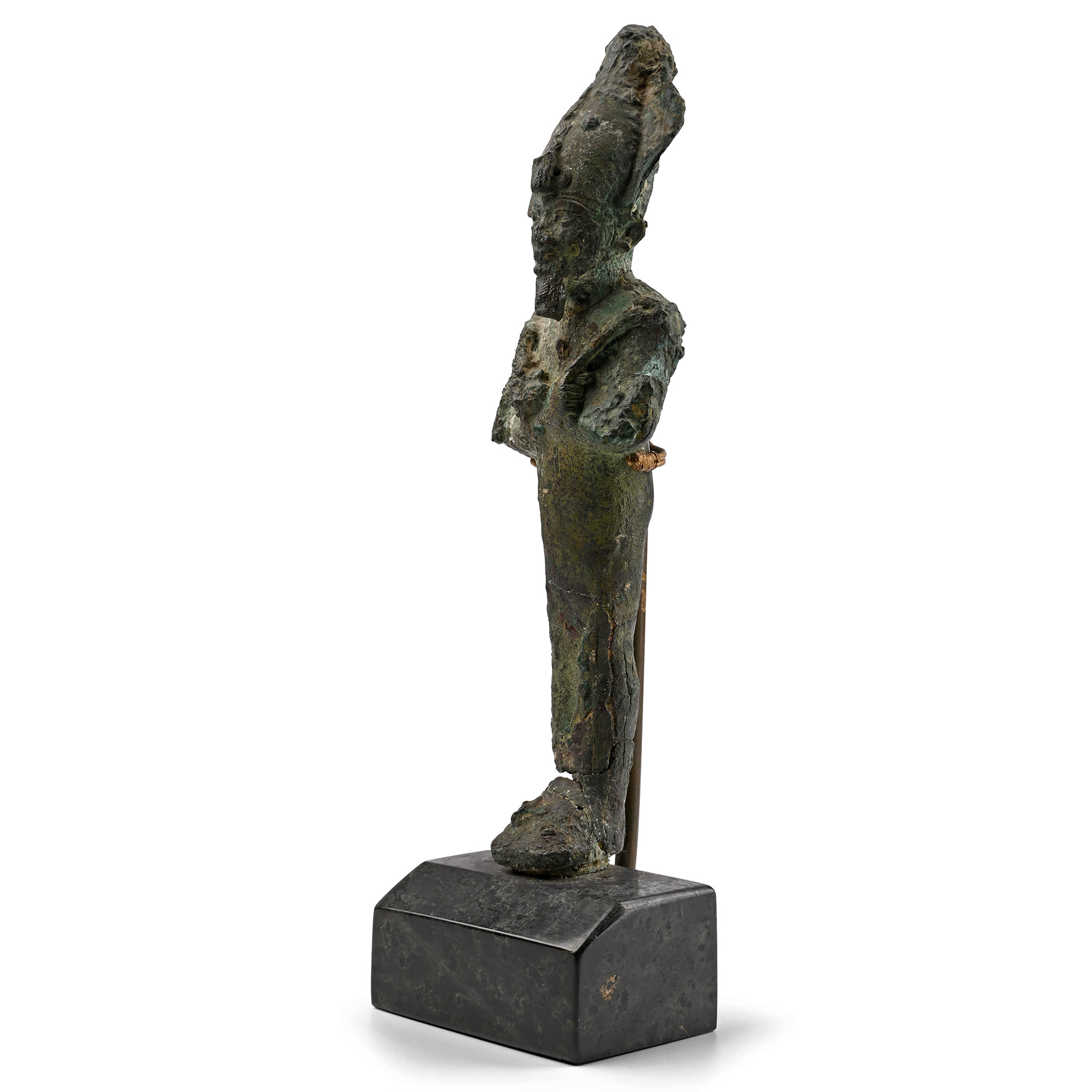 Egyptian Bronze Osiris Statue