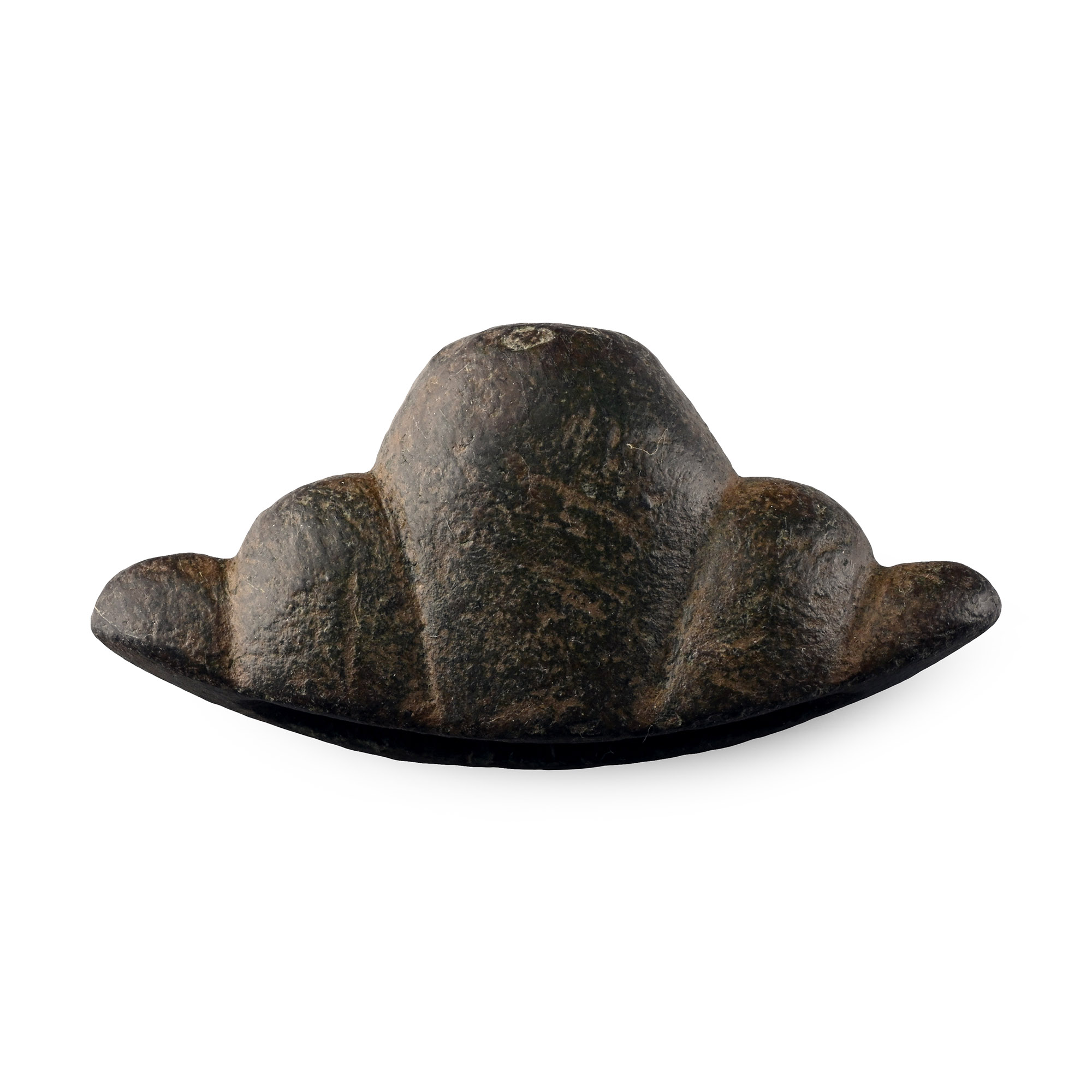 Anglo-Scandinavian Viking Bronze Five-Lobed Sword Pommel