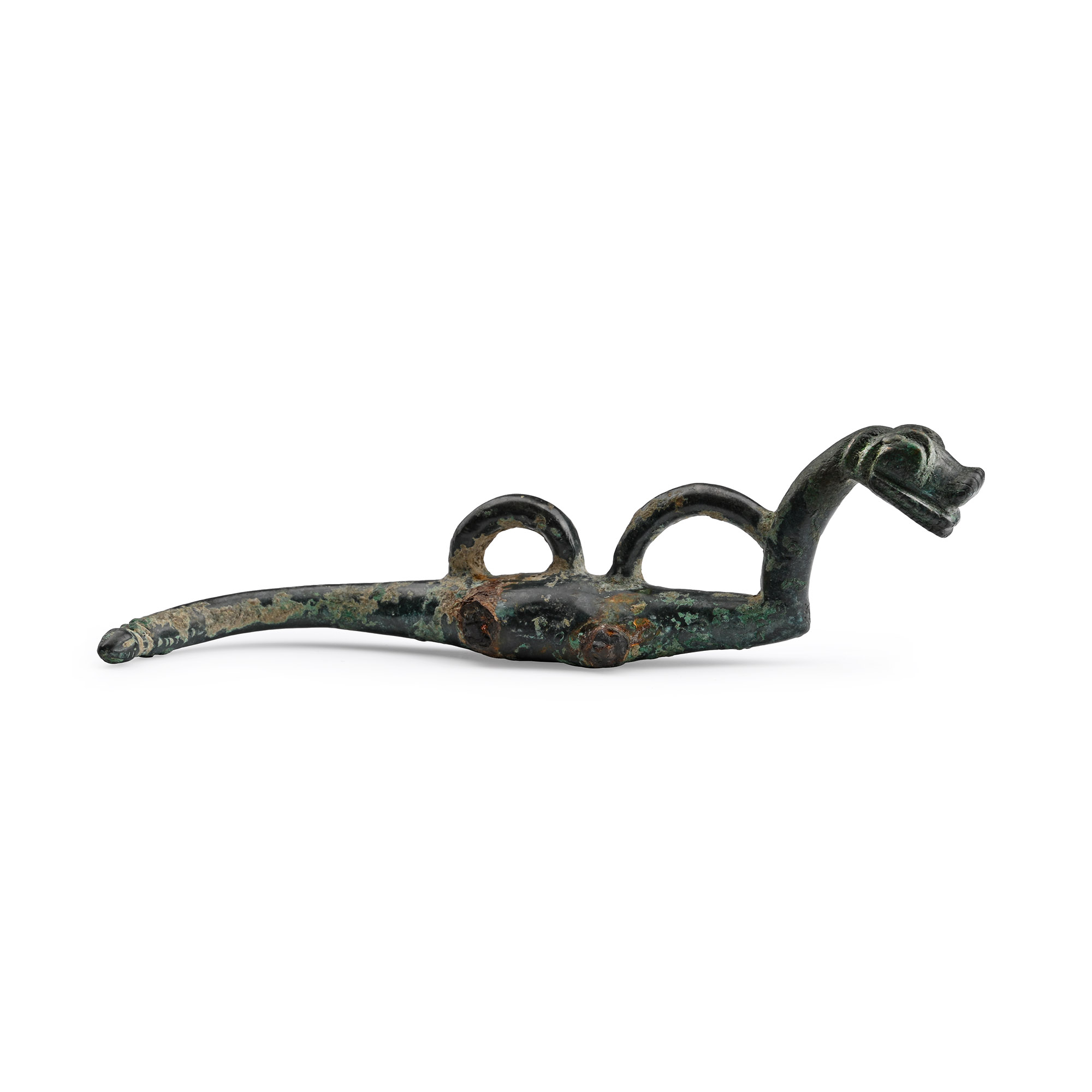 Luristan Bronze Horse Harness Cheekpiece