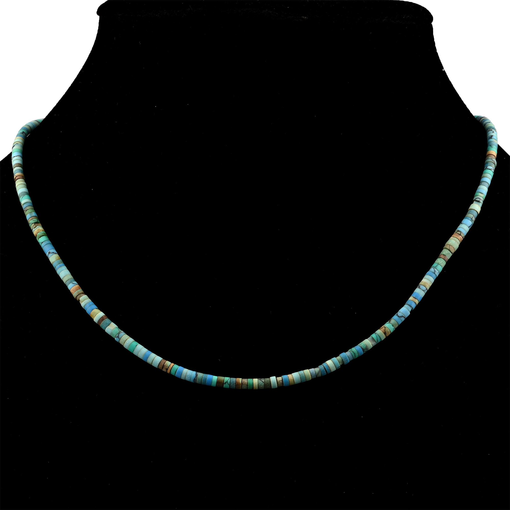 Egyptian Style Stone and Other Bead Necklace String