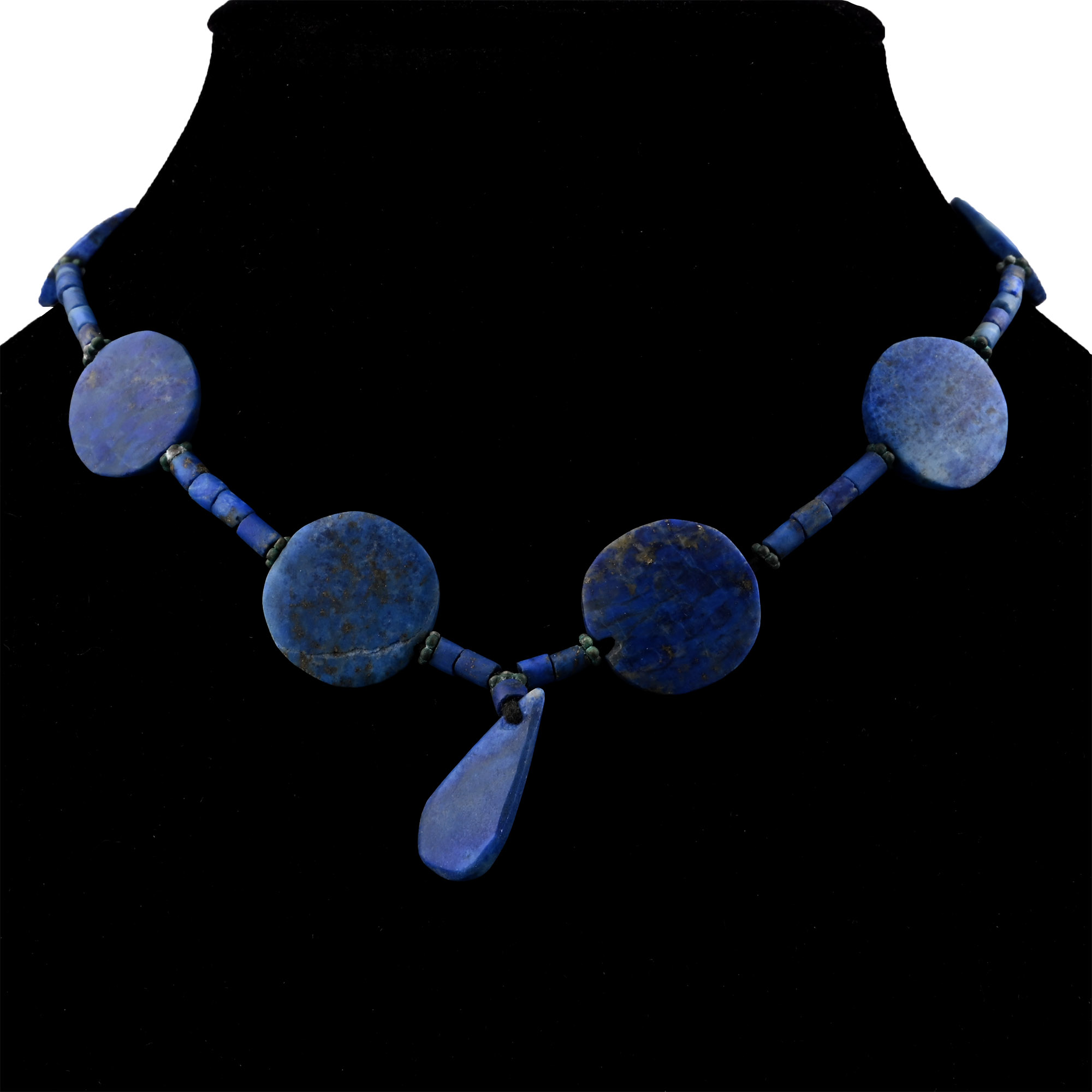 Bactrian Style Lapis Lazuli and Other Bead Necklace String