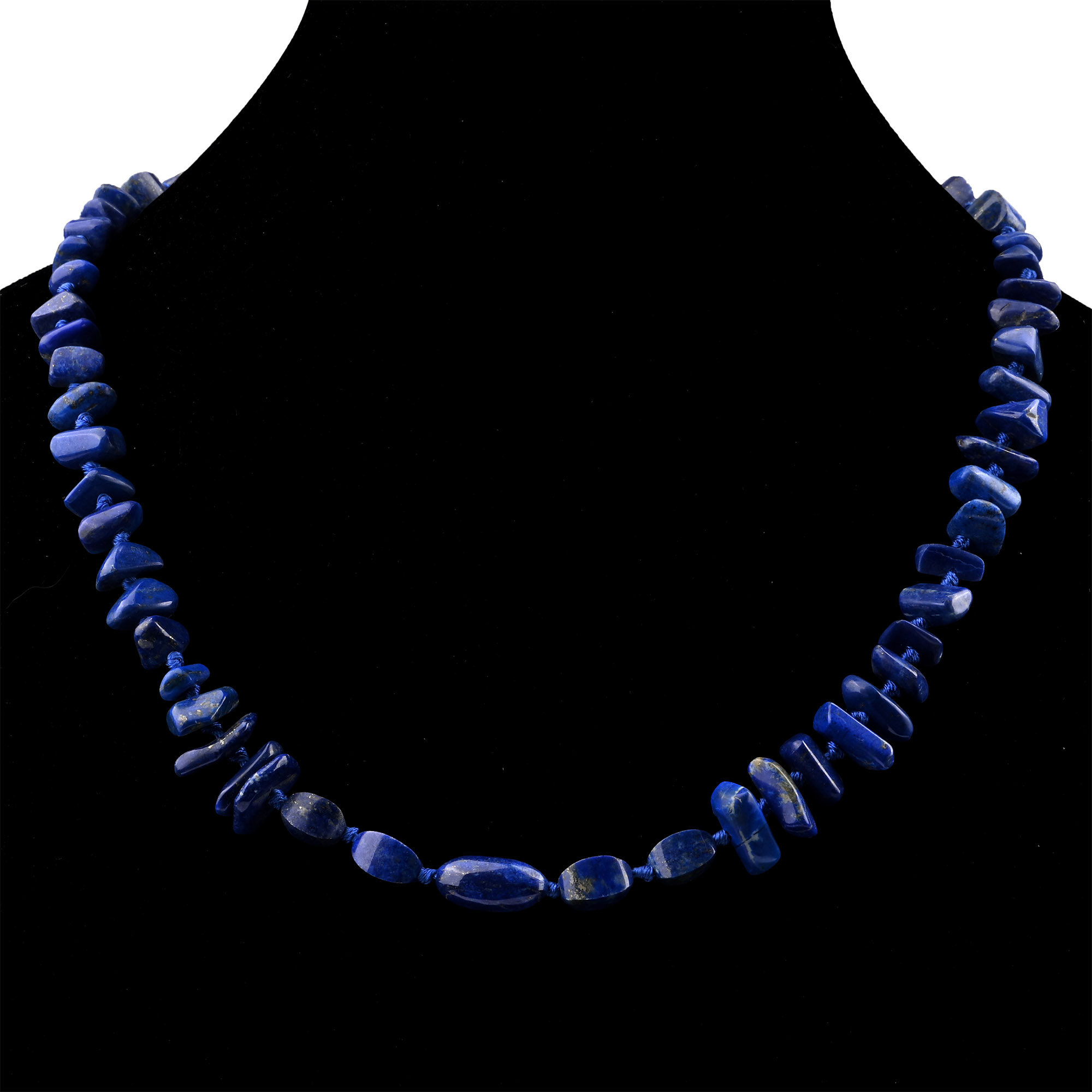 Bactrian Style Lapis Lazuli and Other Bead Necklace String
