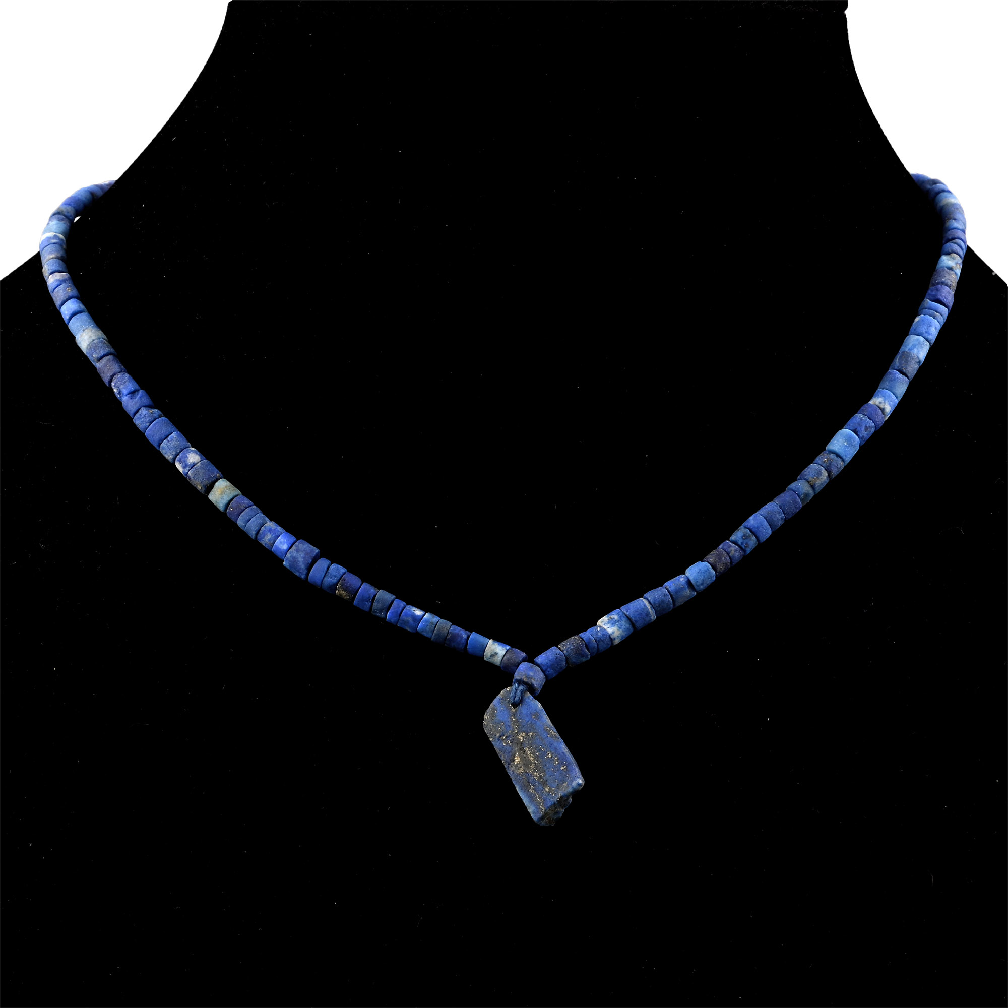 Bactrian Style Lapis Lazuli and Other Bead Necklace String