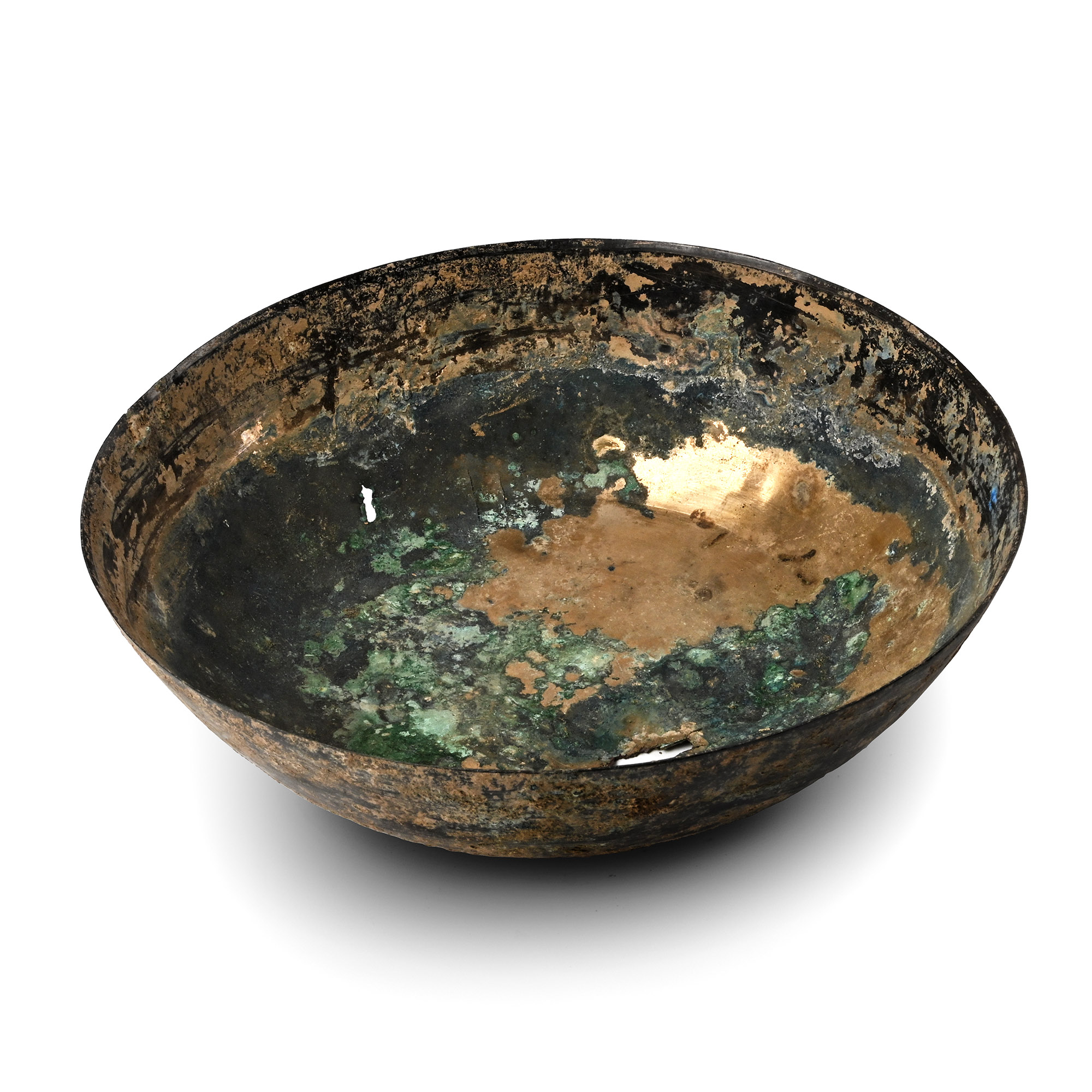 Large Western Asiatic Bronze Bowl