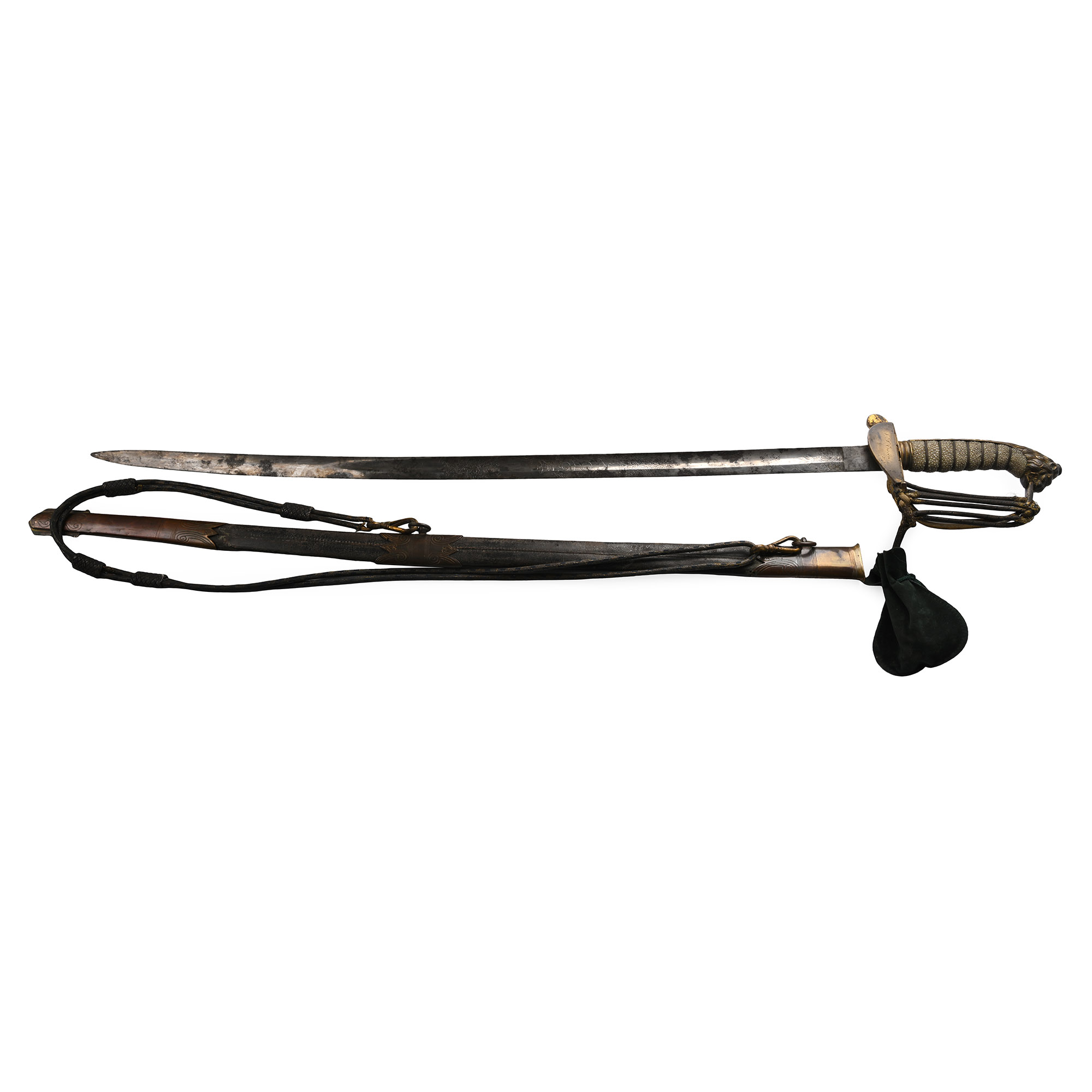 Royal Navy Officer’s Sword for Battle of Trafalgar Midshipman (Later Commander) James Eaton