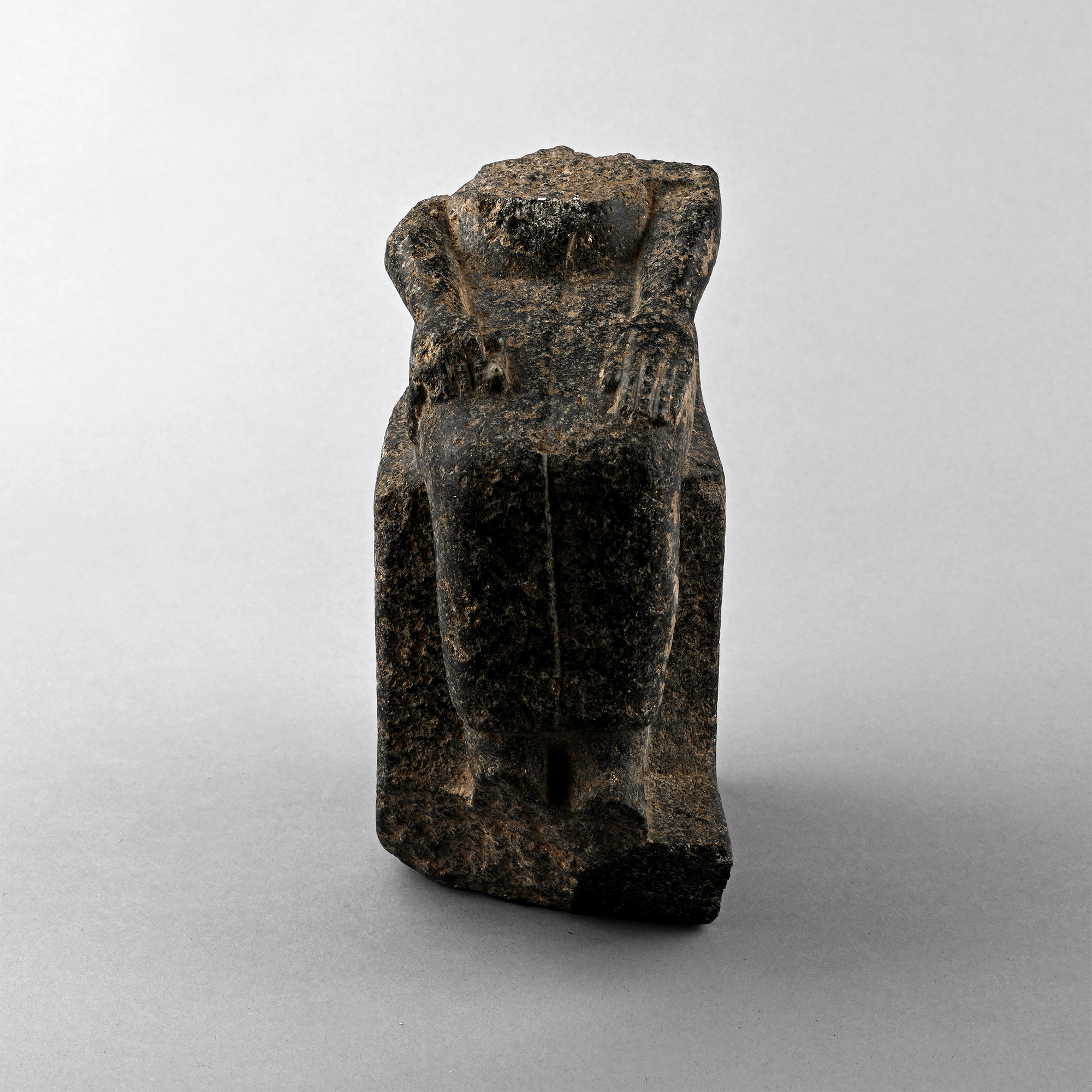 Egyptian Granite Seated Figure