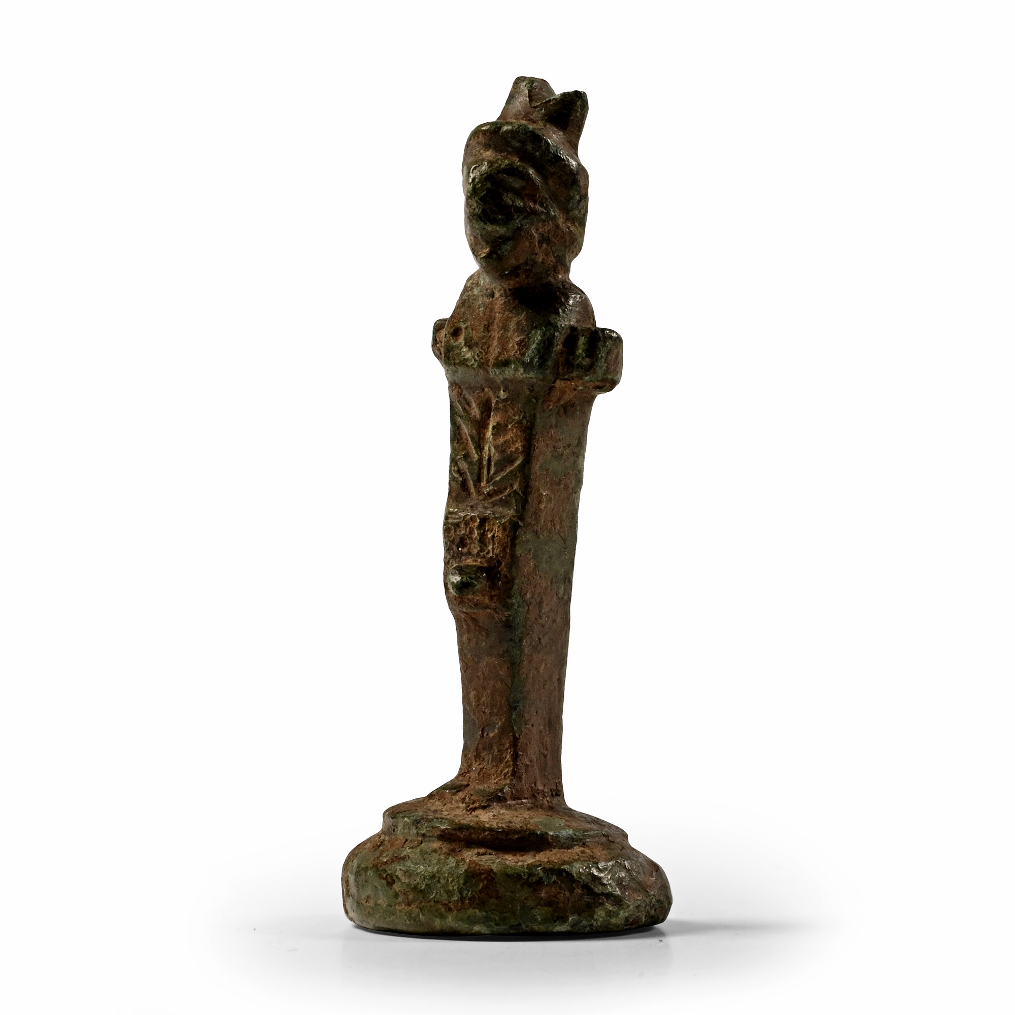Roman Bronze Miniature Herm Statuette